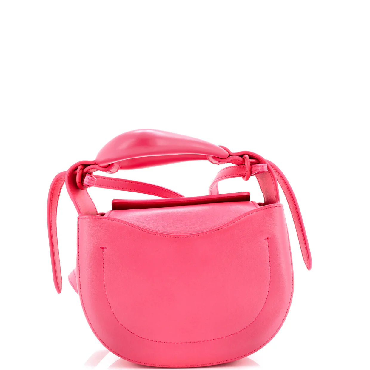 Kiss Purse Bag Leather Small - Deep Luxury