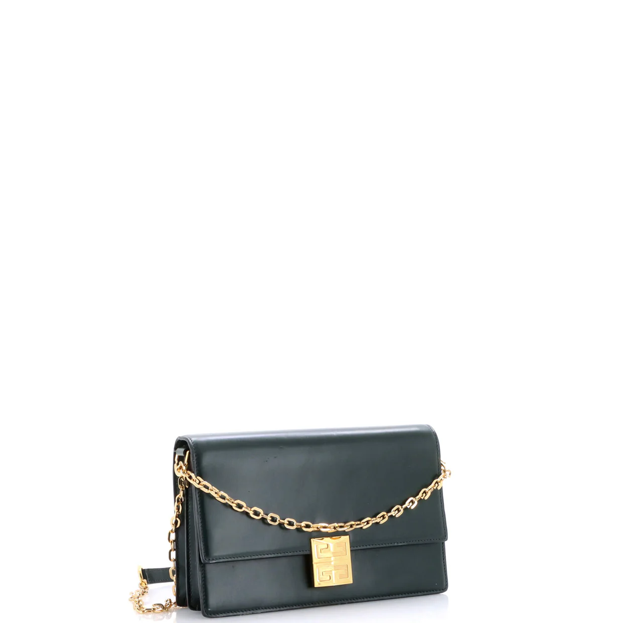 4G Chain Crossbody Bag Leather Small - Deep Luxury