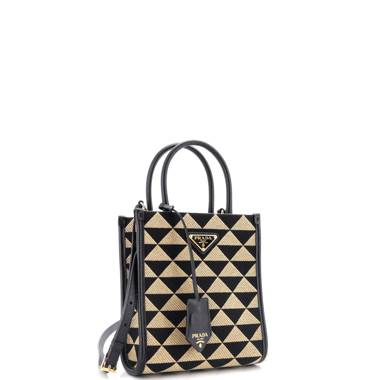 Symbole Shopper Tote Jacquard Mini - Deep Luxury
