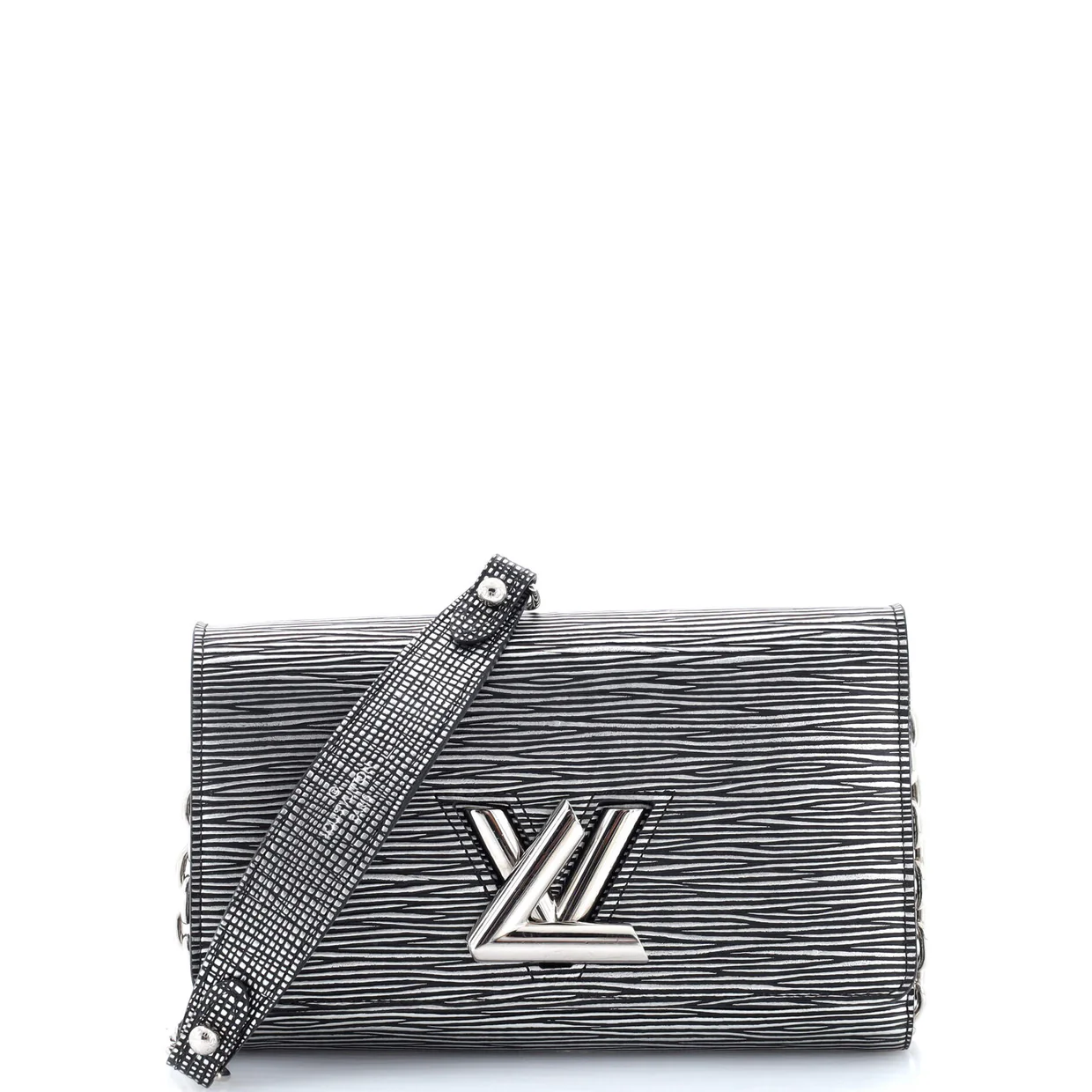 Twist Chain Wallet Epi Leather - Deep Luxury
