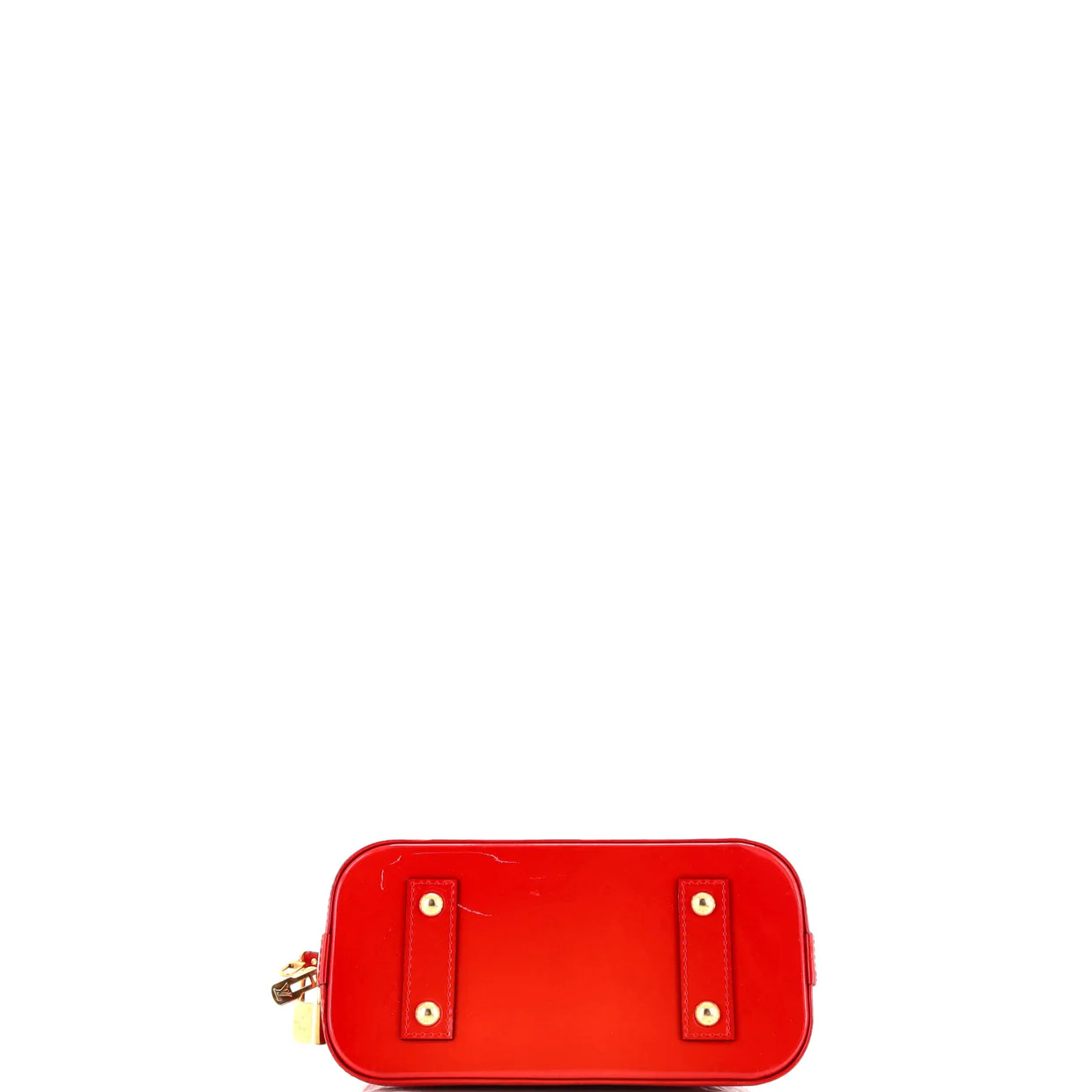 Alma Handbag Monogram Vernis BB - Deep Luxury