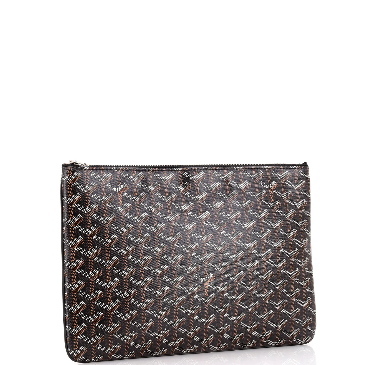 Senat Zip Pouch Coated Canvas MM - Deep Luxury