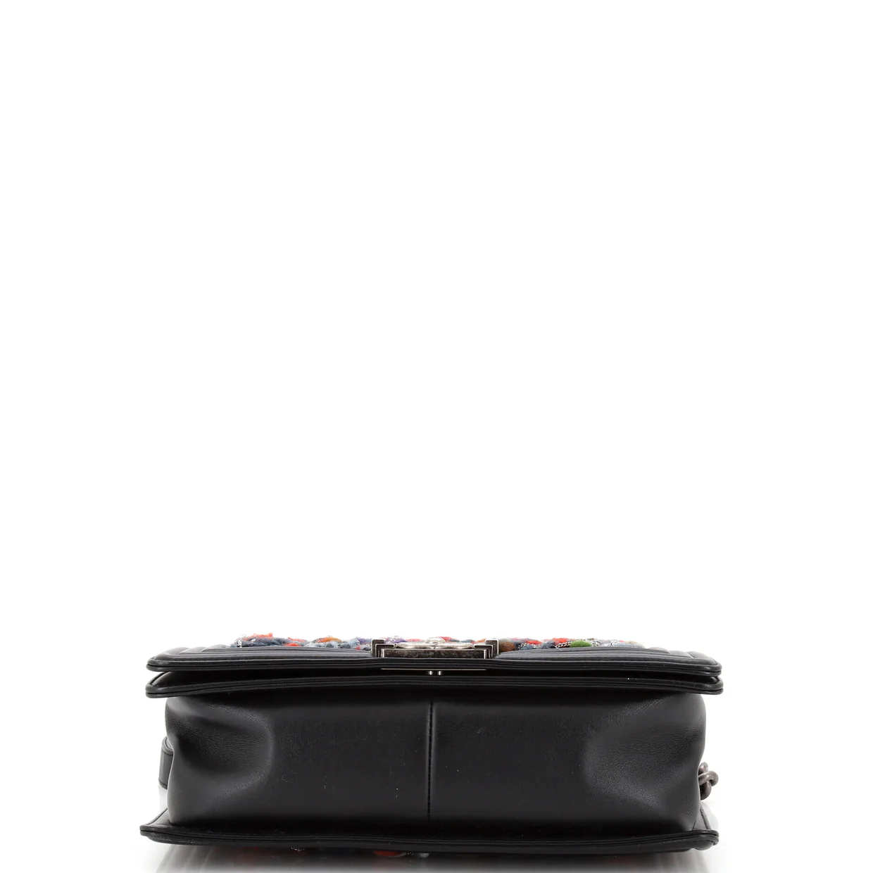 Boy Flap Bag Braided Tweed Old Medium - Deep Luxury