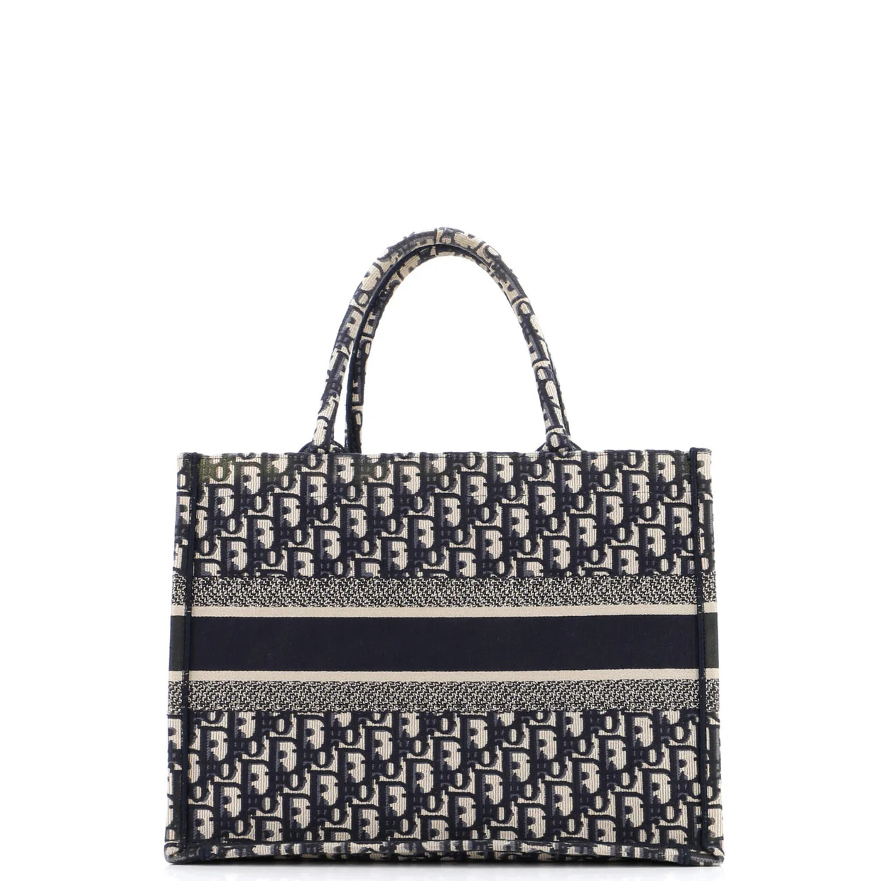 Book Tote Oblique Canvas Medium - Deep Luxury