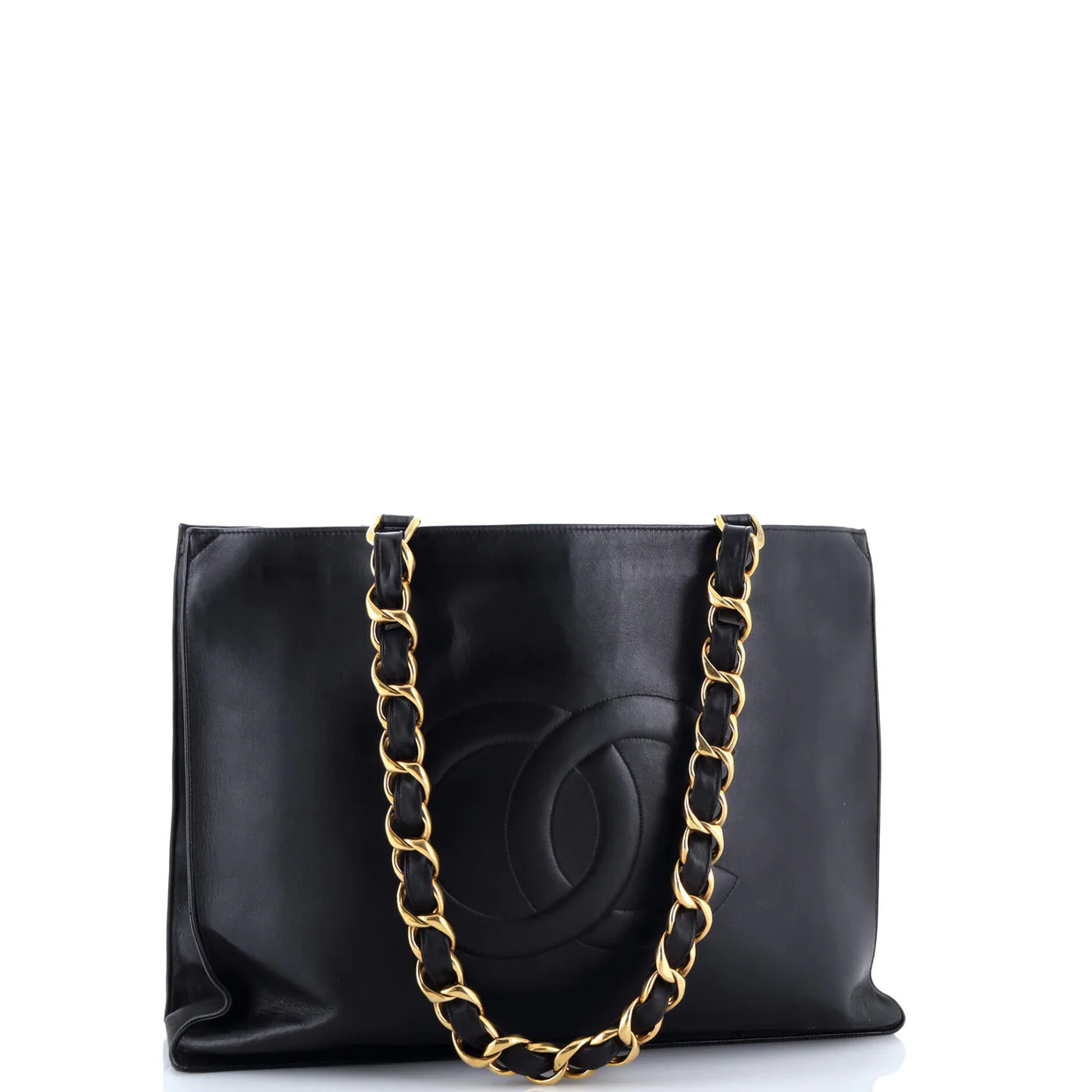 Vintage CC Chain Tote Lambskin XL - Deep Luxury