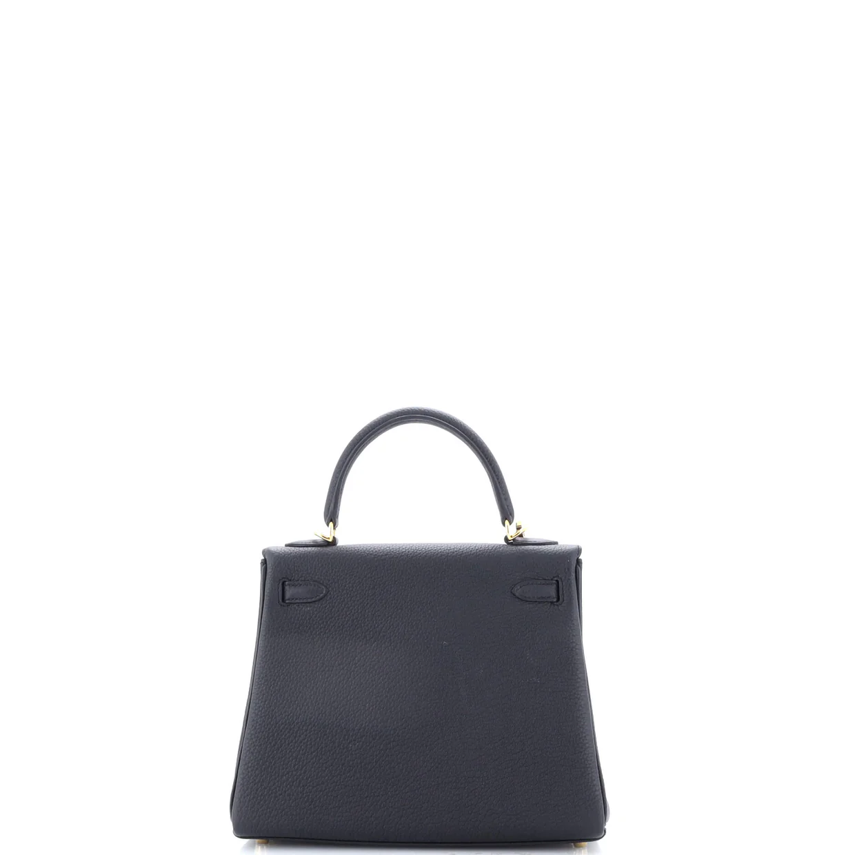 Kelly Handbag Noir Togo with Gold Hardware 25 - Deep Luxury