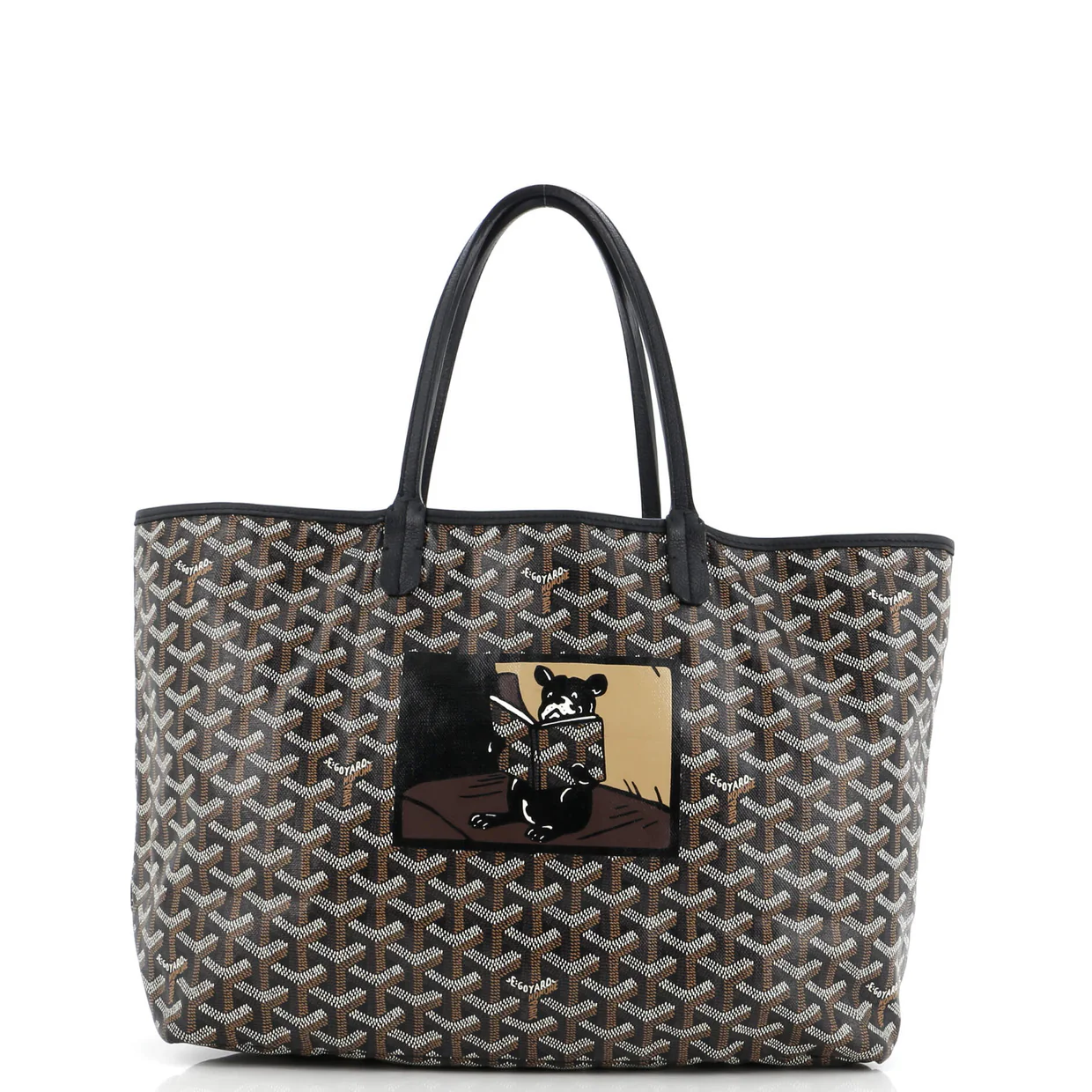 Saint Louis Tote Printed Coated Canvas PM - Deep Luxury