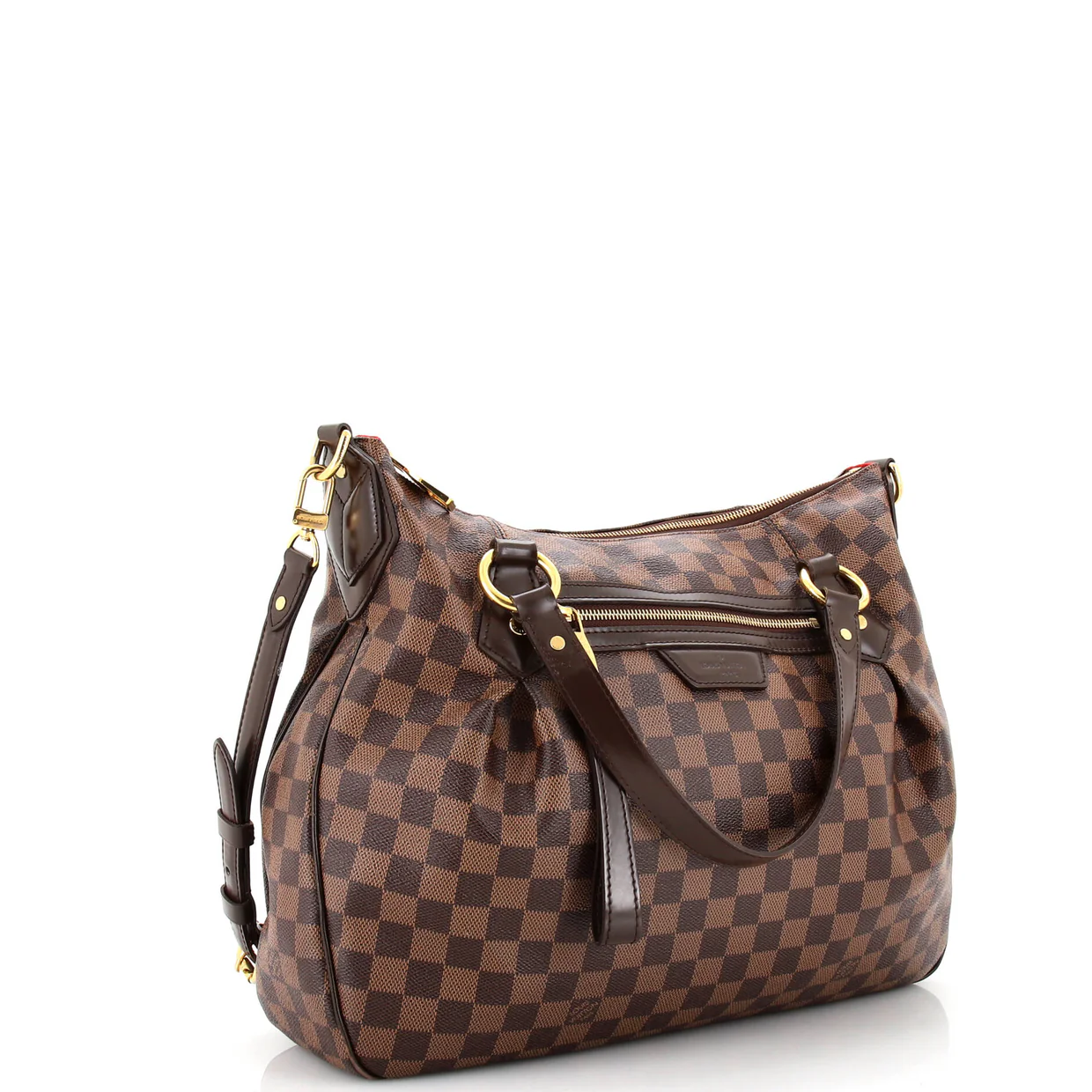 Evora Handbag Damier MM - Deep Luxury