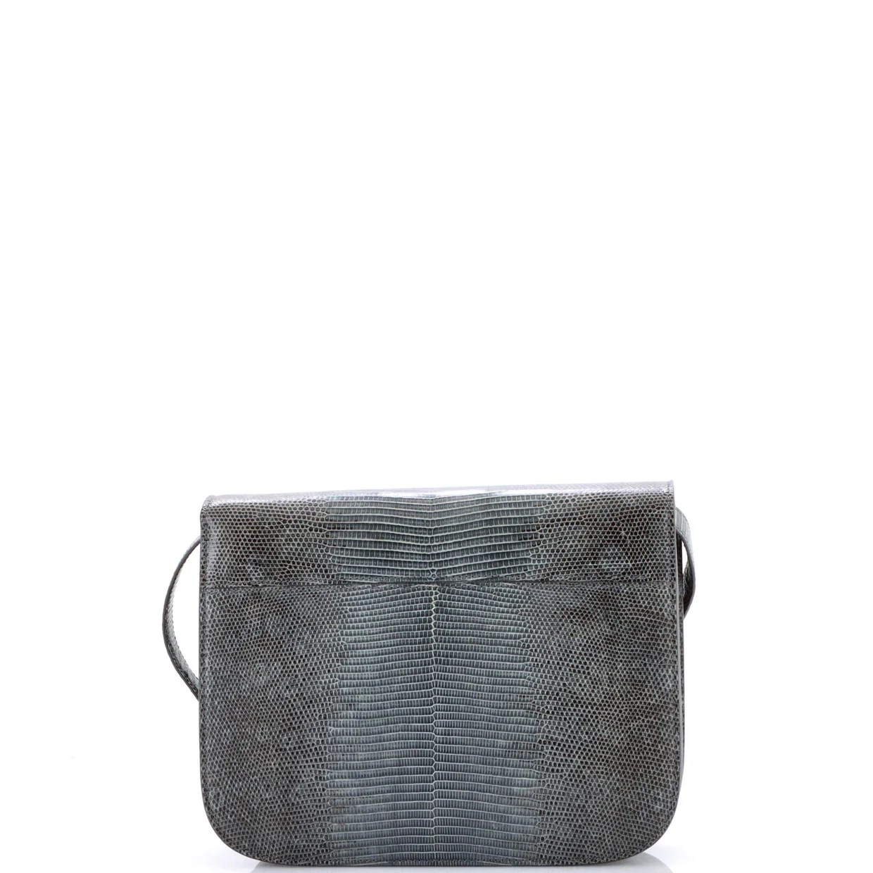 Classic Box Bag Lizard Medium - Deep Luxury