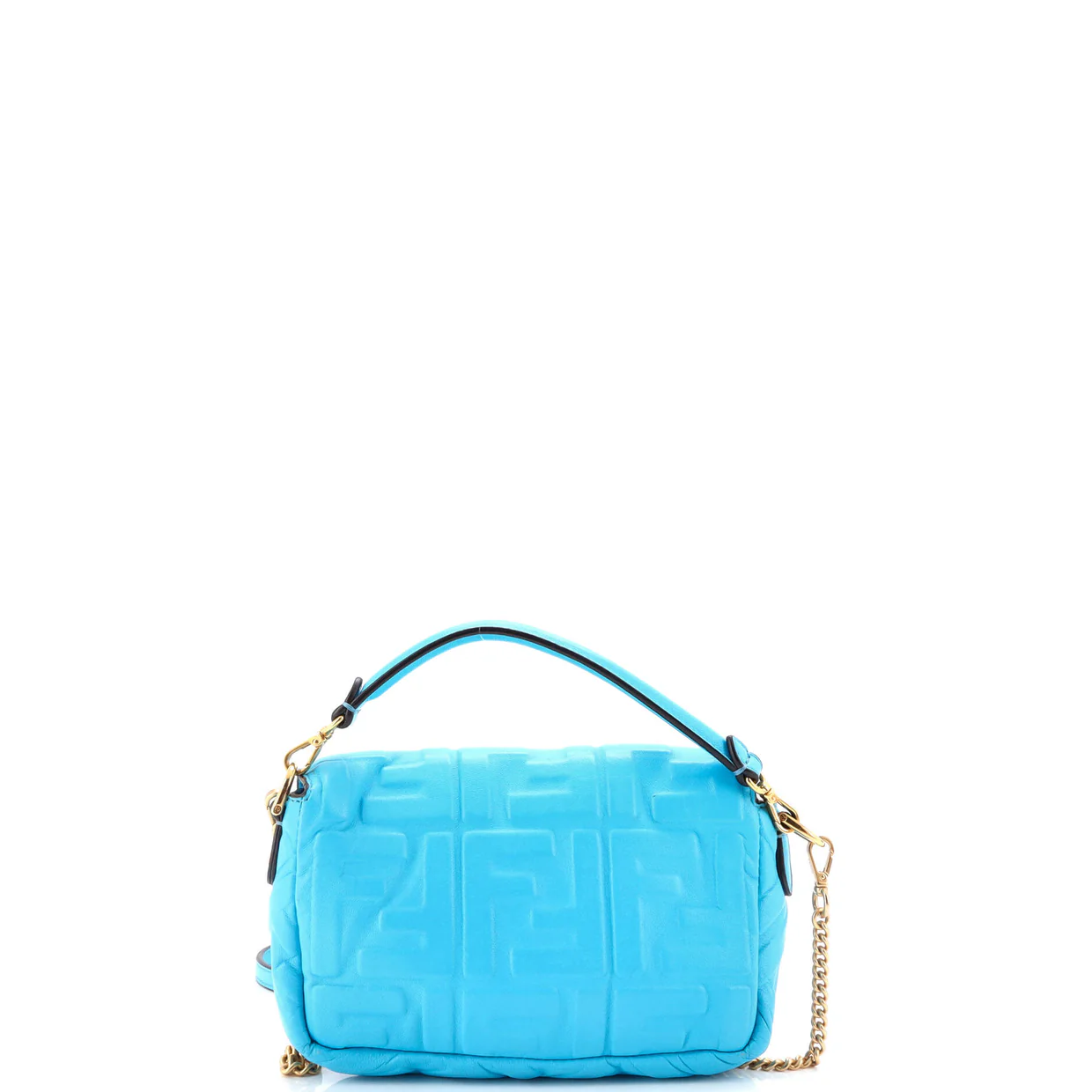 Baguette NM Bag Zucca Embossed Leather Mini - Deep Luxury