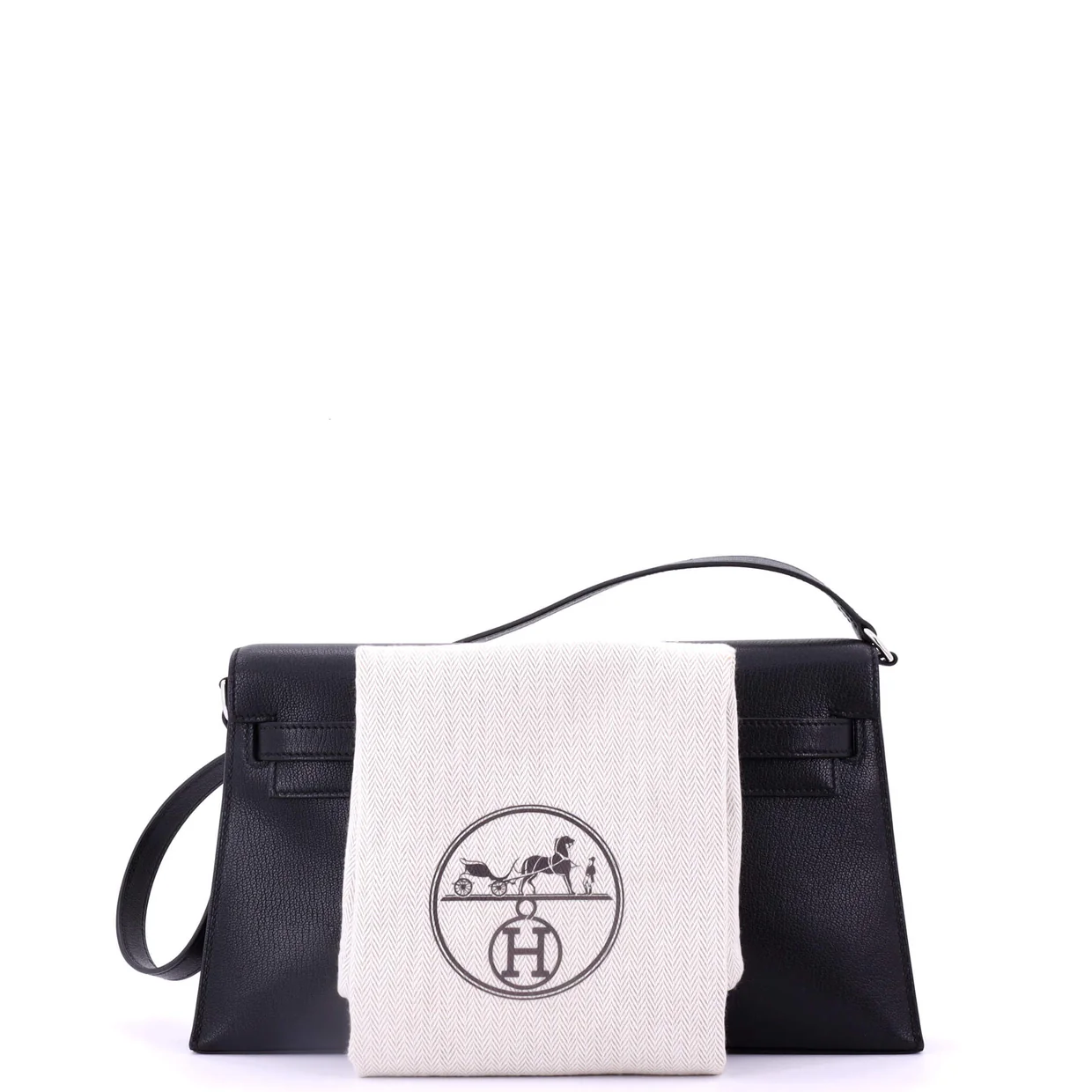 Kelly Elan Shoulder Bag Chevre Chamkila - Deep Luxury