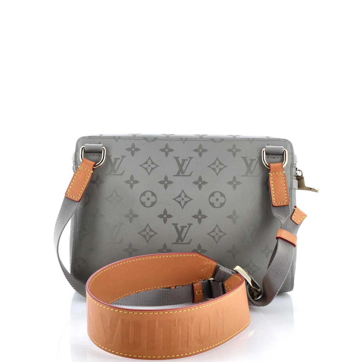 Messenger Bag Limited Edition Titanium Monogram Canvas PM - Deep Luxury