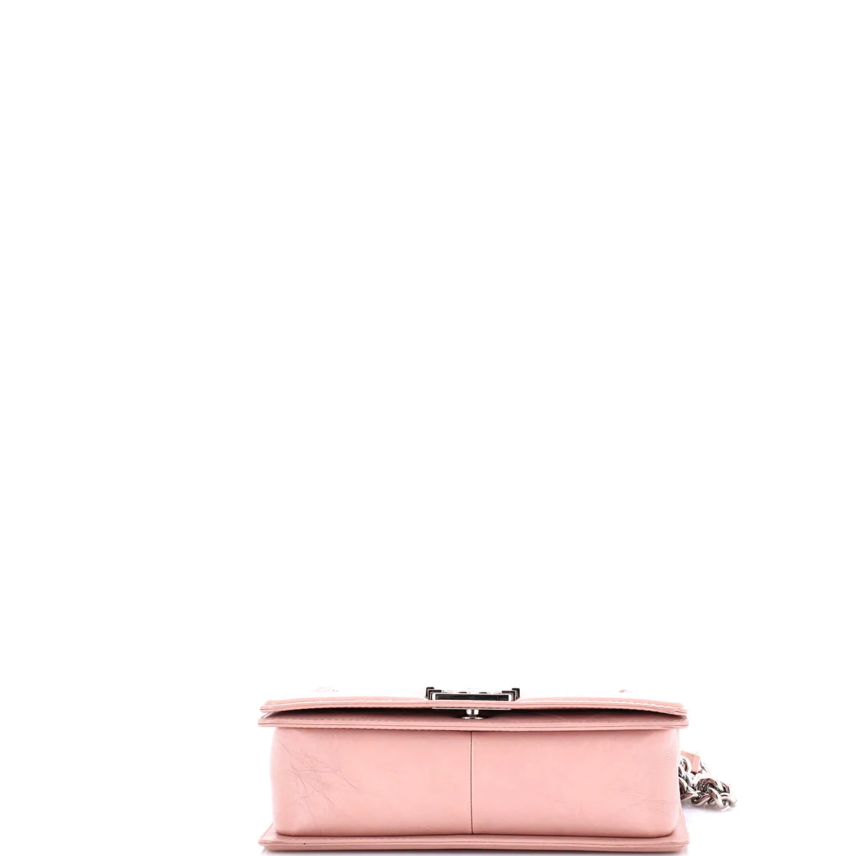 Boy Flap Bag Chevron Calfskin Old Medium - Deep Luxury