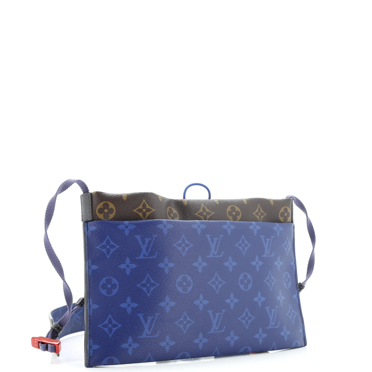 Outdoor Pouch Limited Edition Monogram Pacific Canvas Medium - Deep Luxury