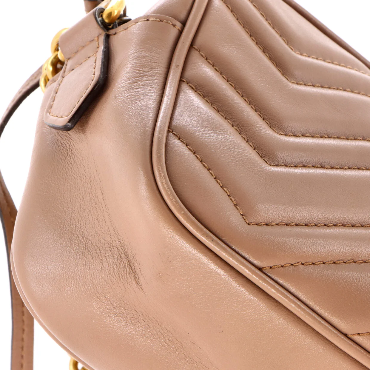 GG Marmont Shoulder Bag Matelasse Leather Mini - Deep Luxury