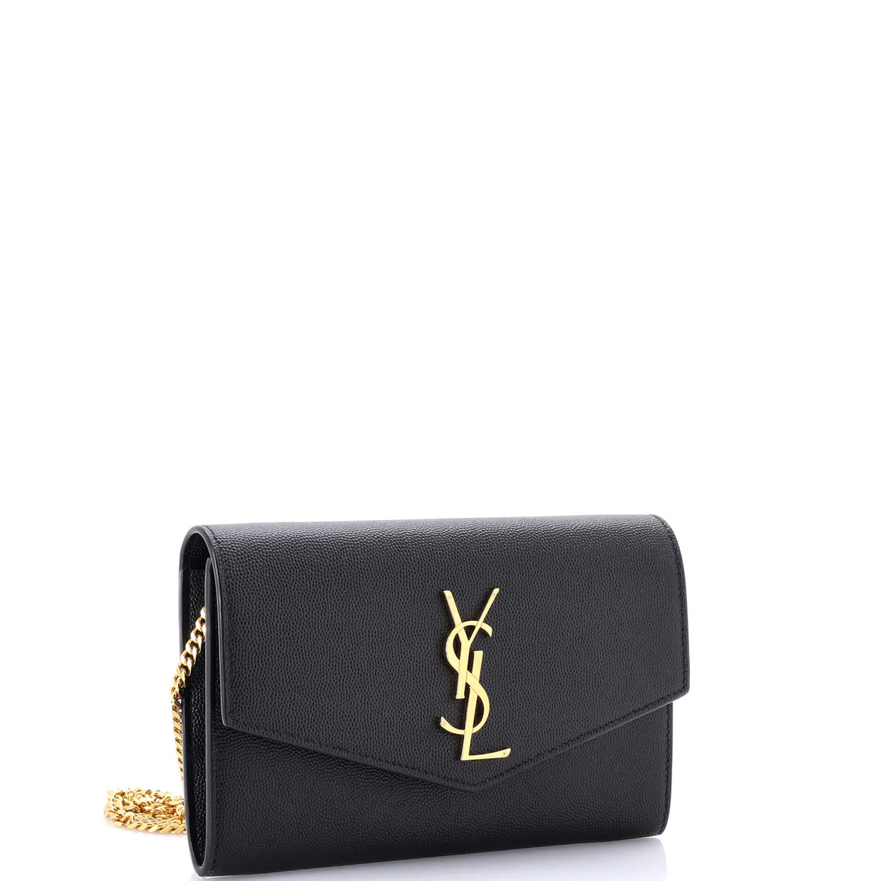 Uptown Chain Wallet Leather - Deep Luxury
