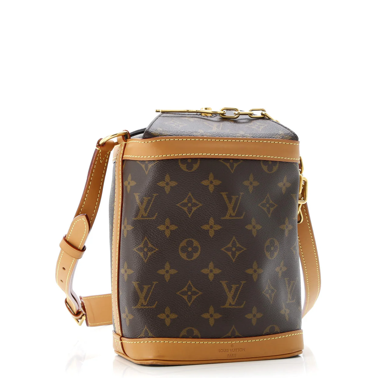 Legacy Milk Box Bag Monogram Canvas - Deep Luxury