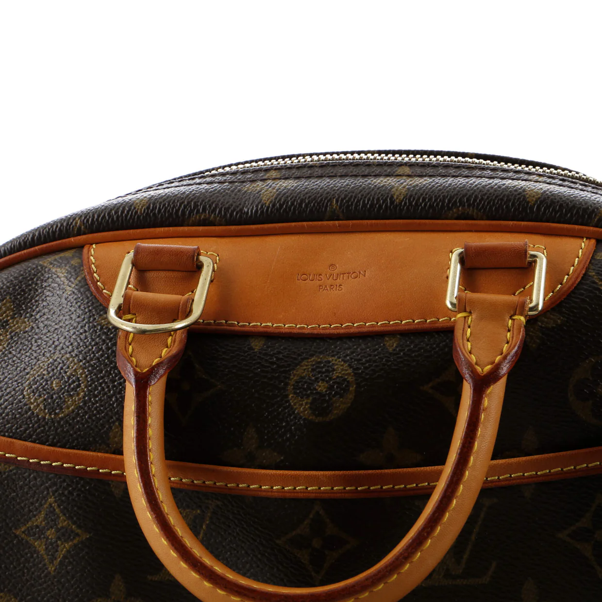 Trouville Handbag Monogram Canvas - Deep Luxury
