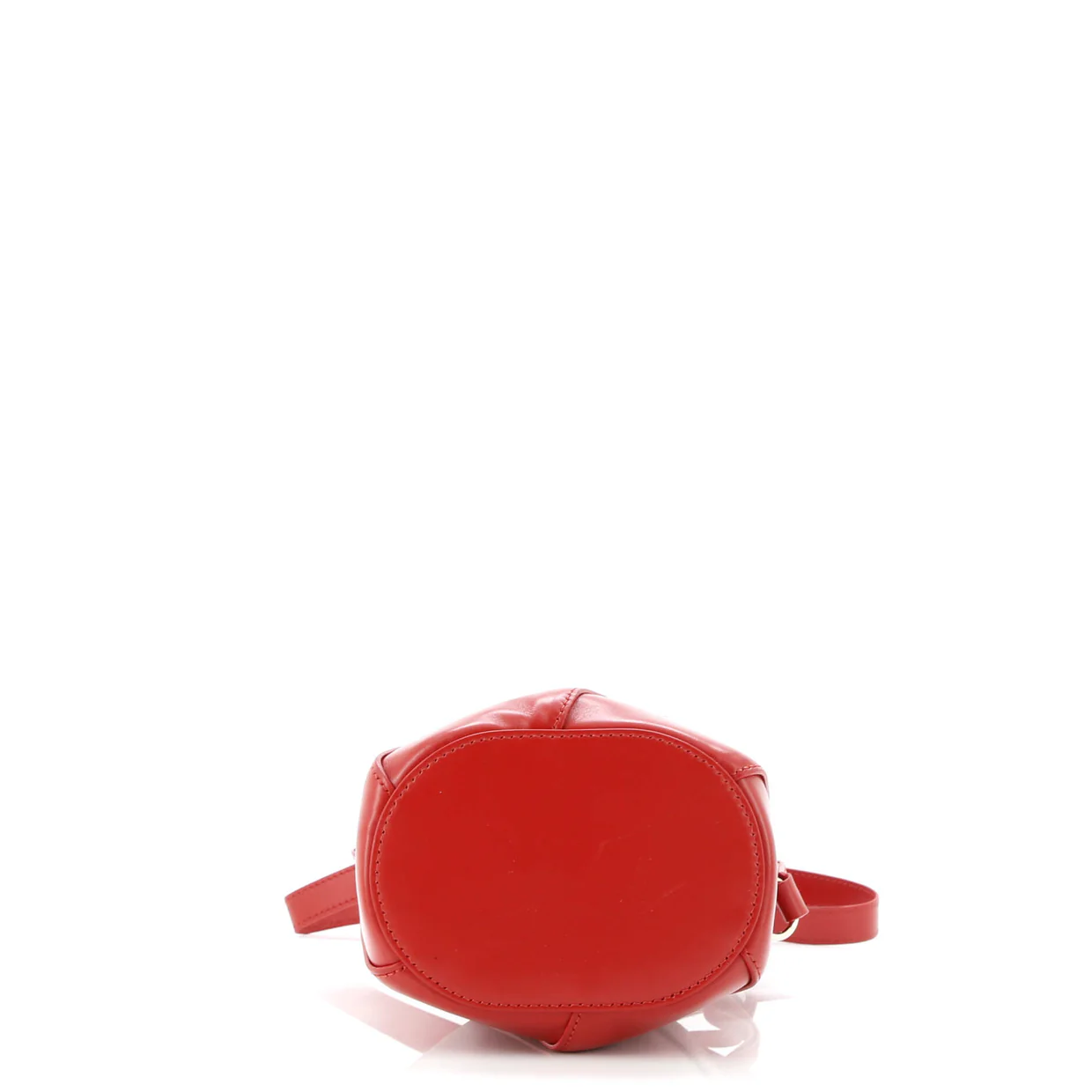 Tulip Bucket Bag Leather Small - Deep Luxury