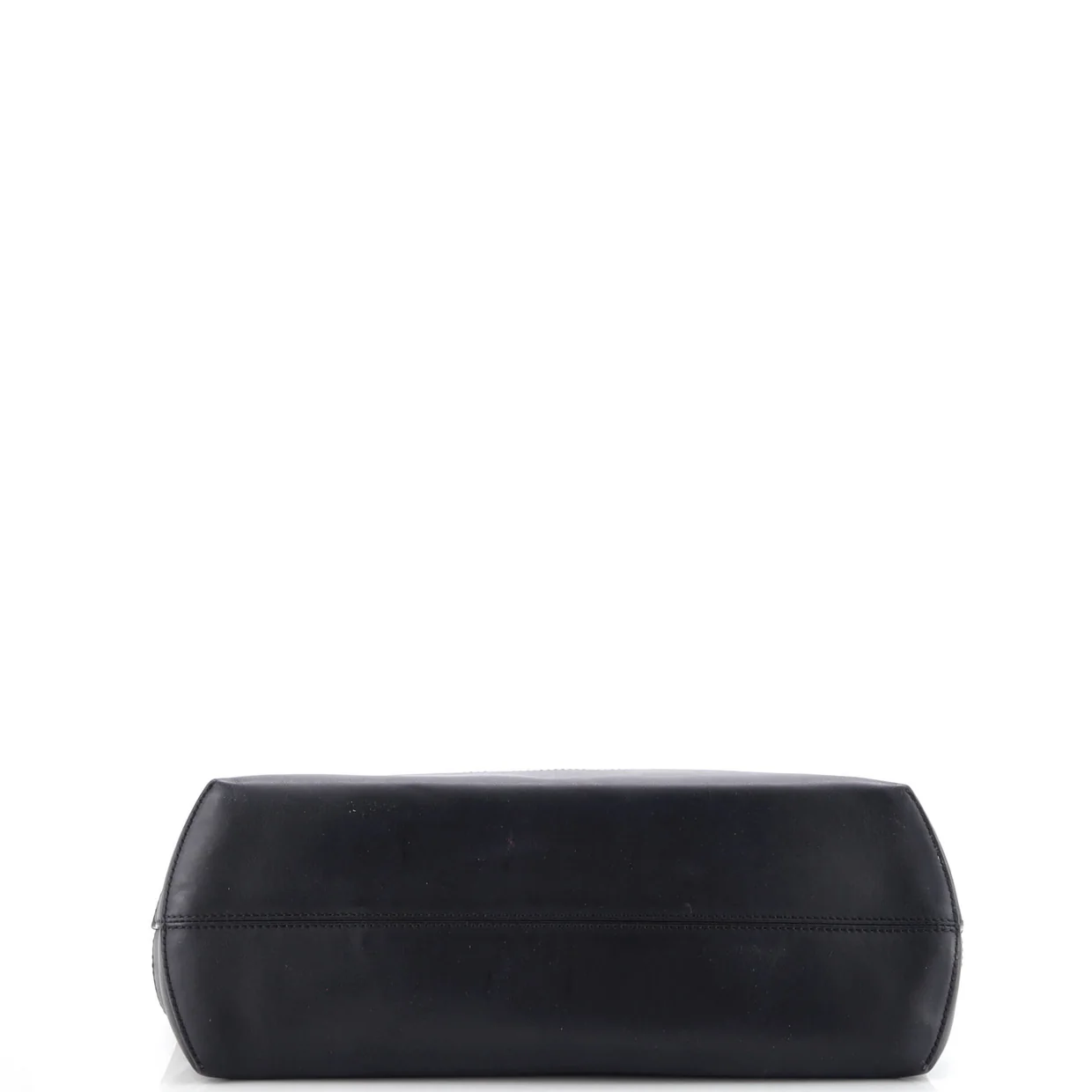 FF Logo Stamp Shopping Tote Zucca Coated Canvas Medium - Deep Luxury