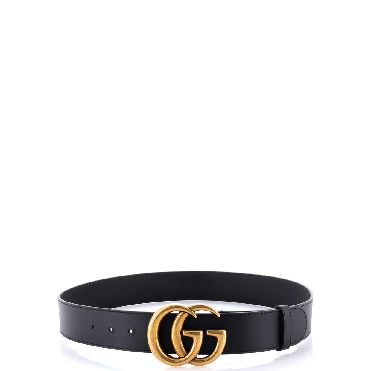 GG Marmont Belt Leather Wide 85 - Deep Luxury