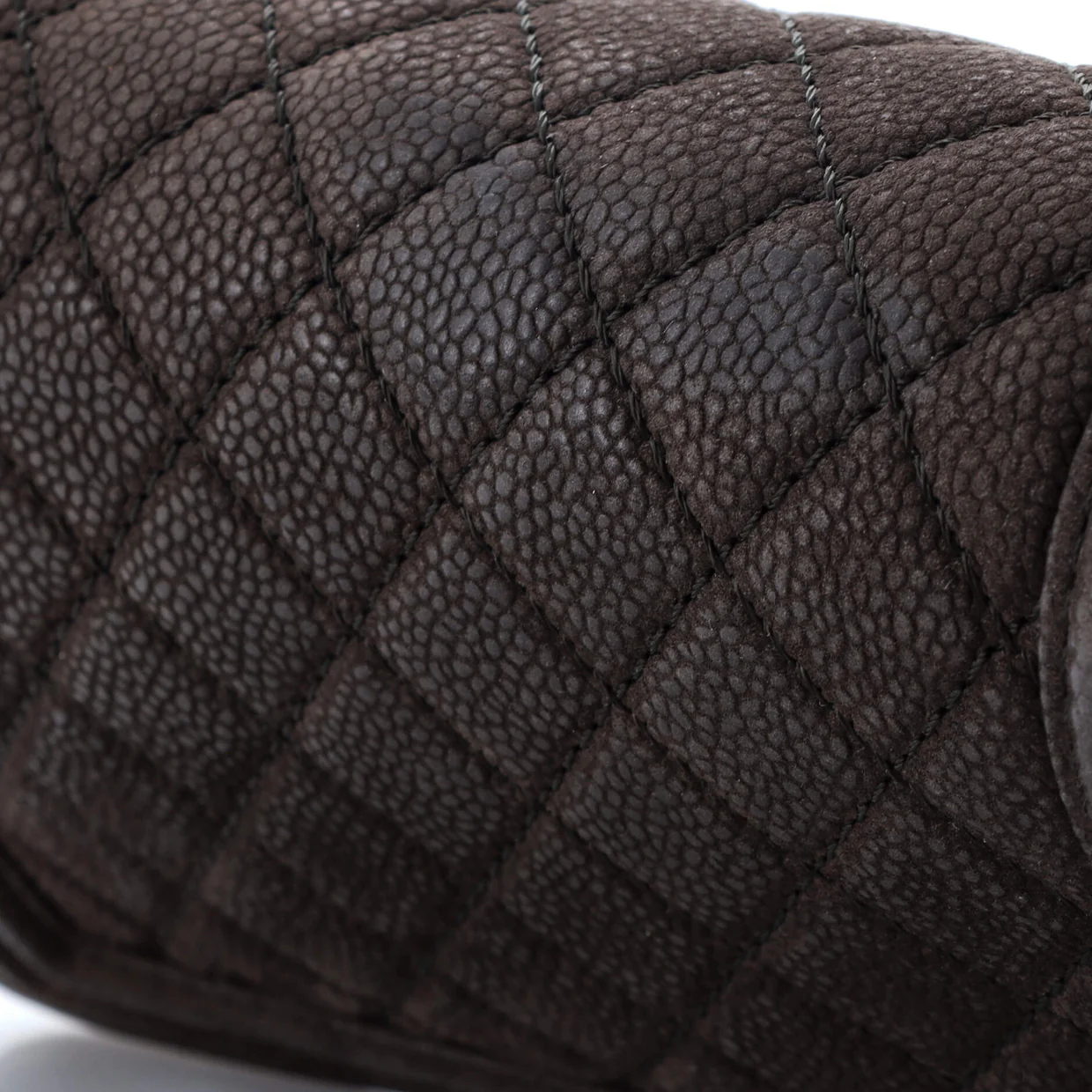 Boy Flap Bag Quilted Matte Caviar Small - Deep Luxury