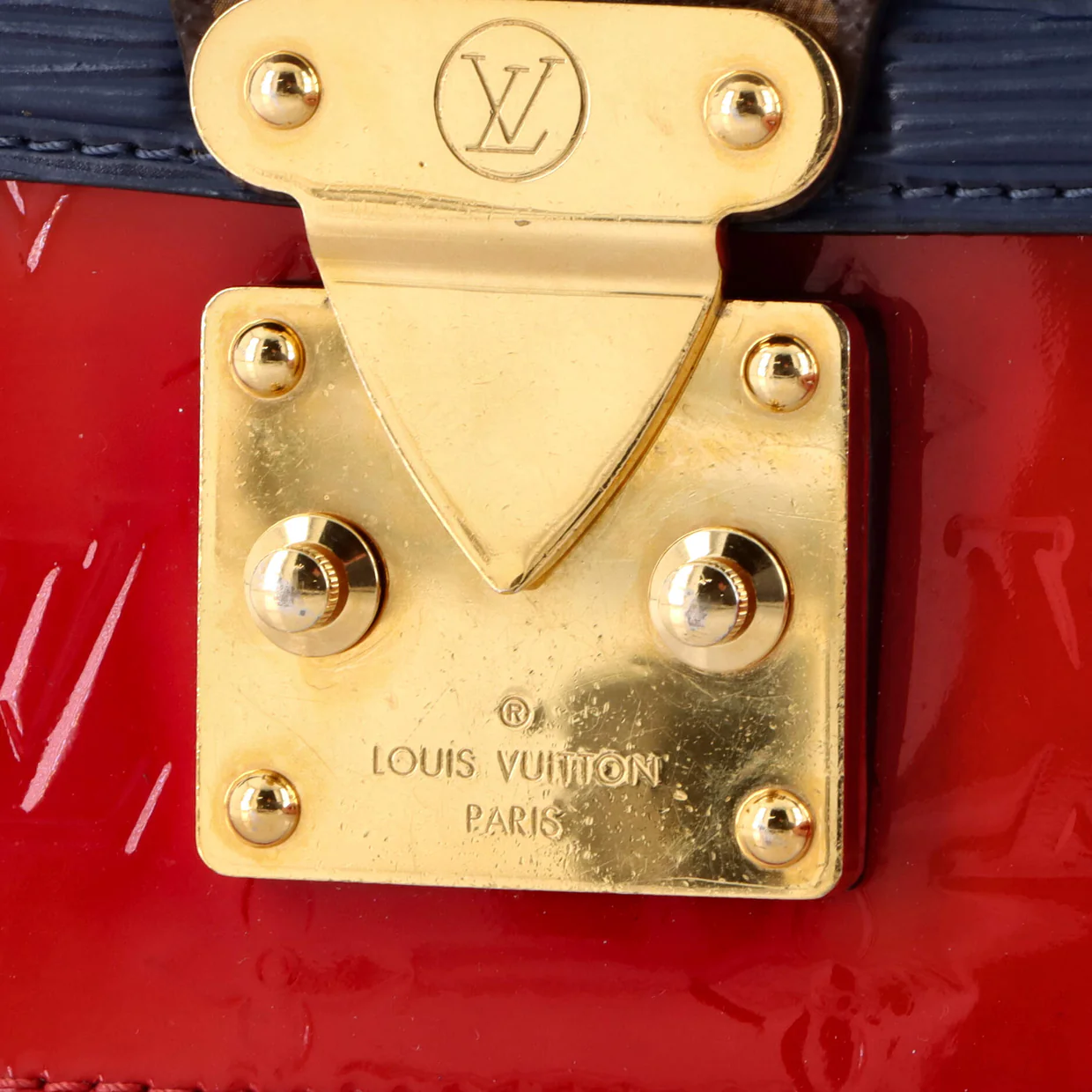 Wynwood Handbag Monogram Vernis with Monogram Canvas and Epi Leather - Deep Luxury