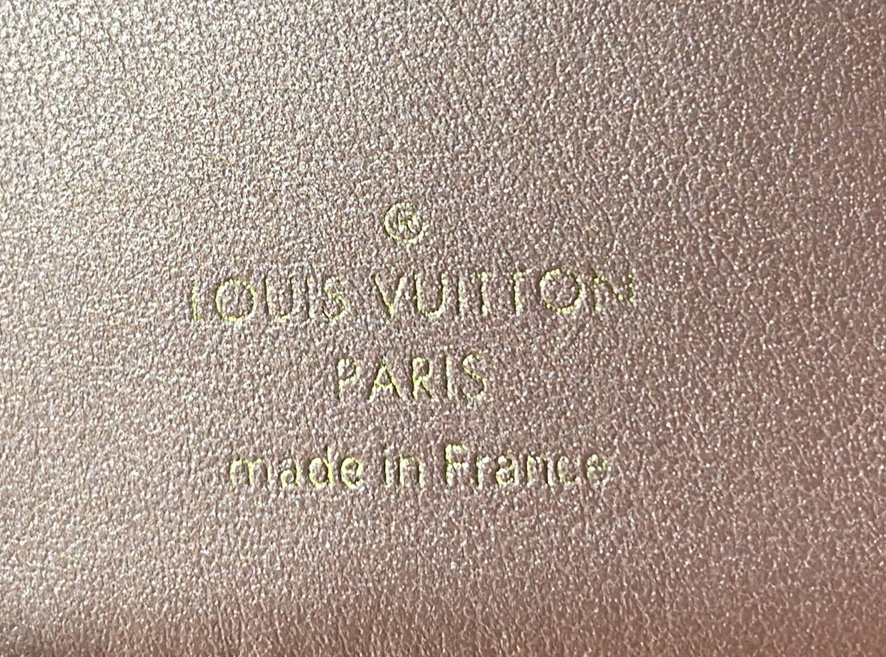 Coussin Lou Wallet Monogram Embossed Lambskin - Deep Luxury