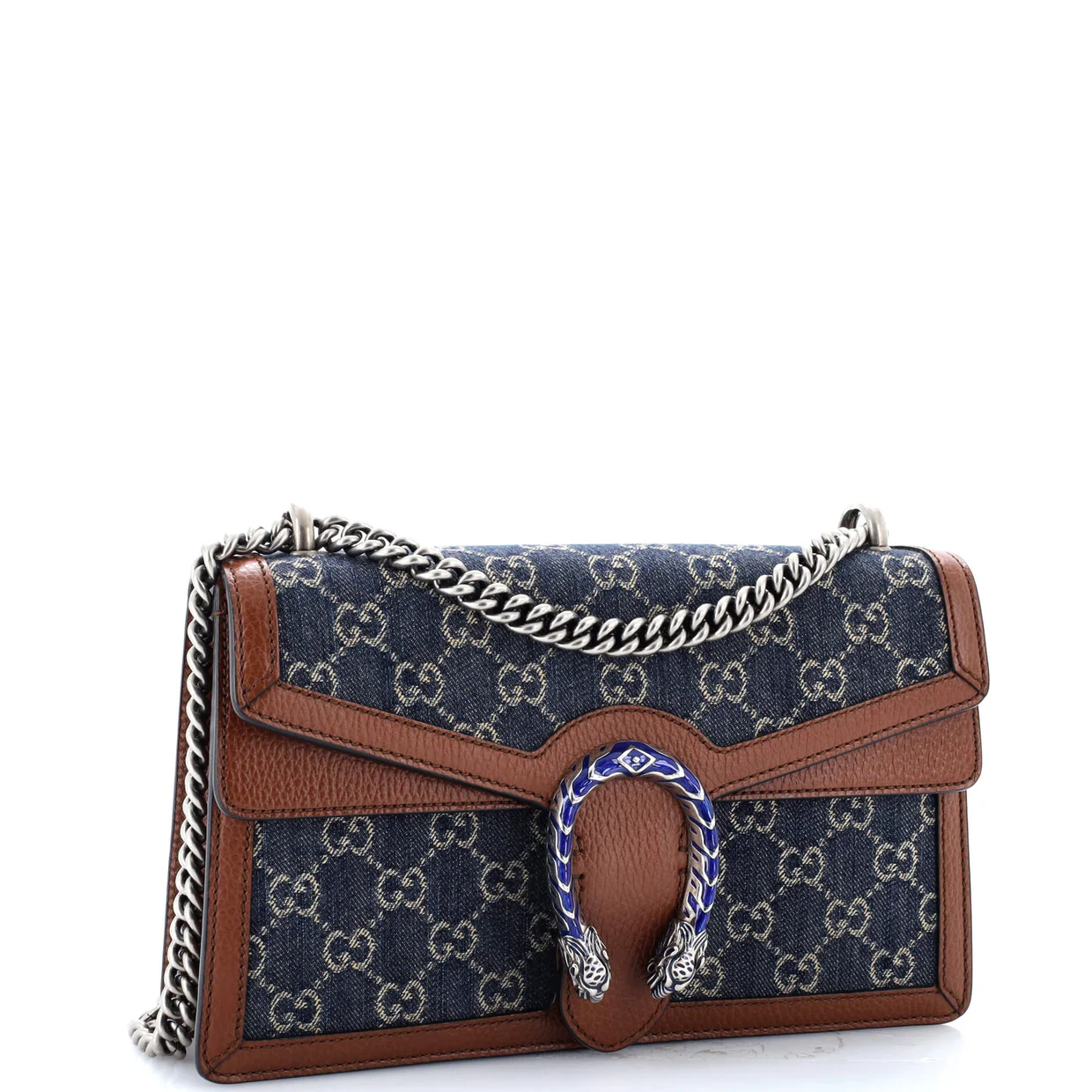 Dionysus Bag GG Denim Small - Deep Luxury