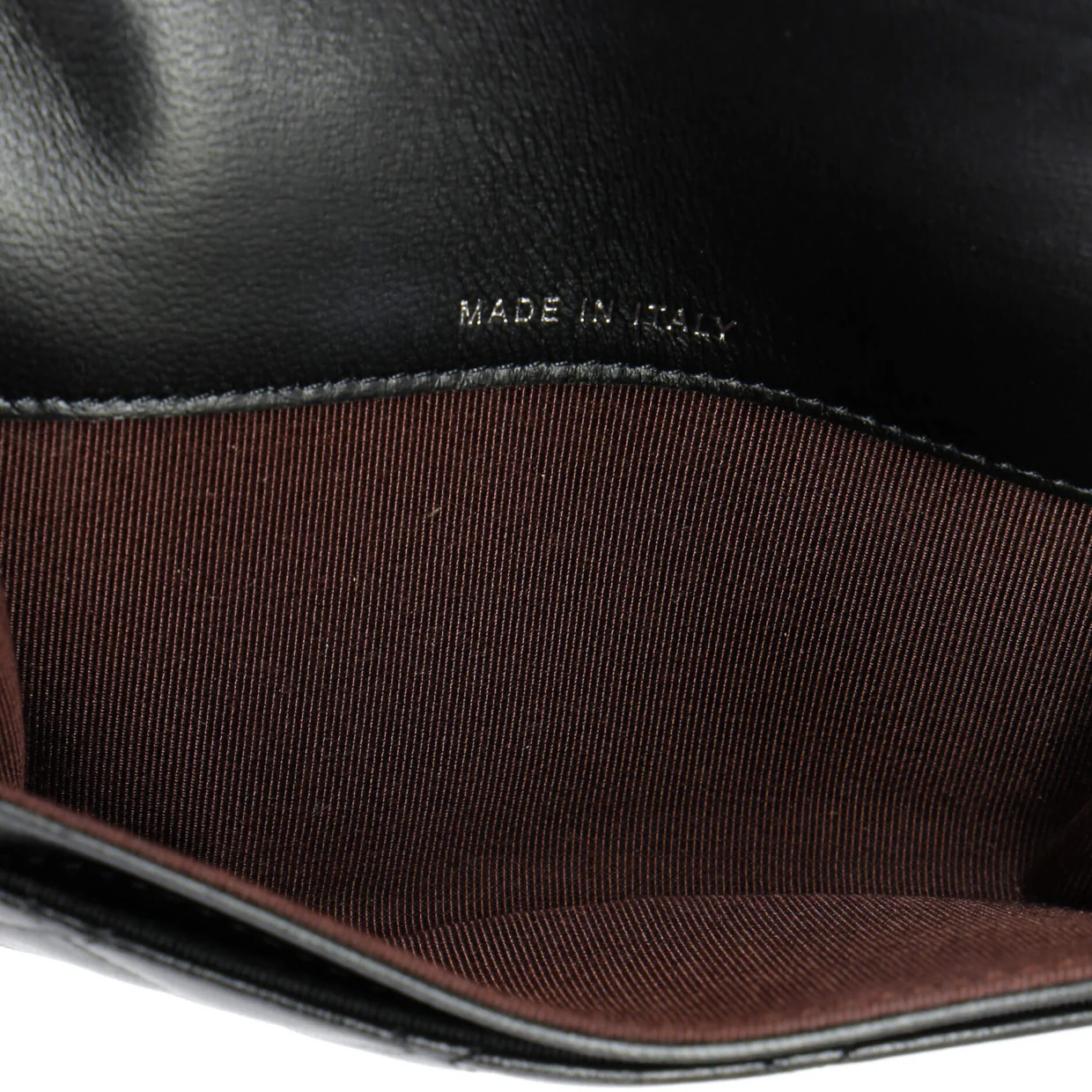 Classic Flap Card Case Quilted Lambskin - Deep Luxury