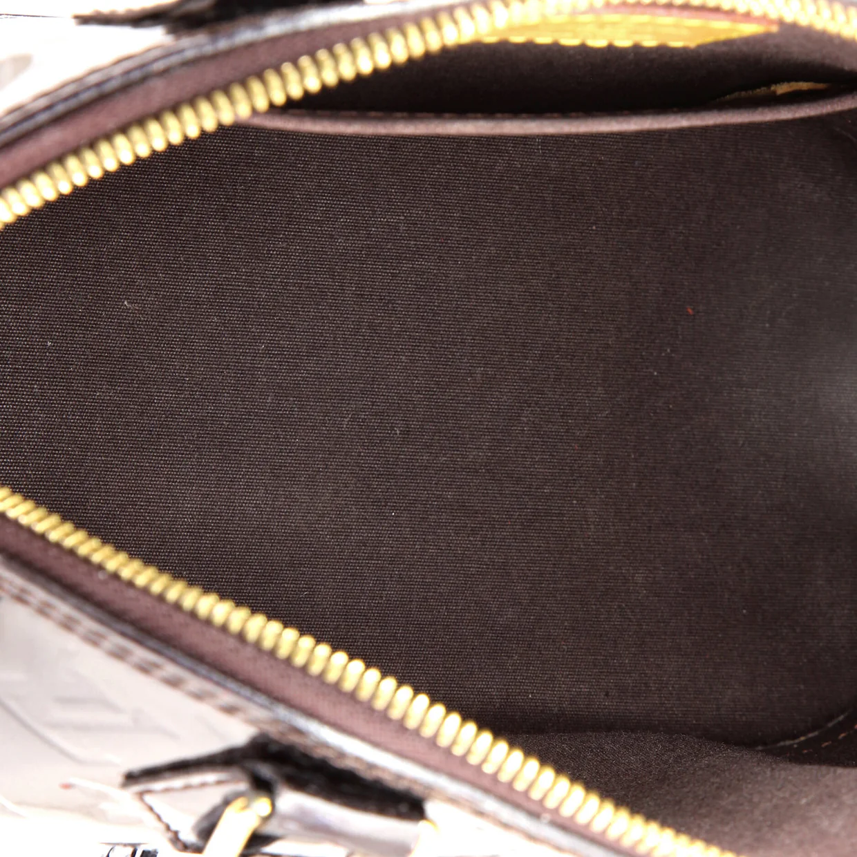 Alma Handbag Monogram Vernis BB - Deep Luxury