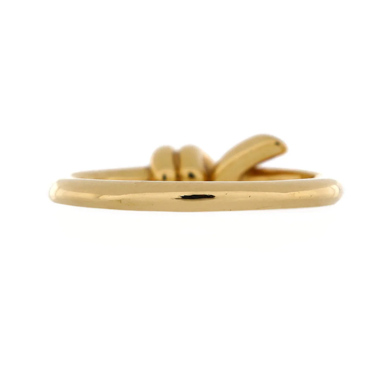 Double Row Knot Ring 18K Yellow Gold - Deep Luxury