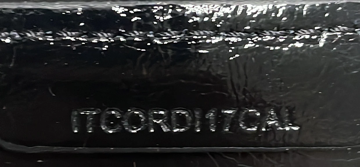 Banner NM Tote Patent Large - Deep Luxury