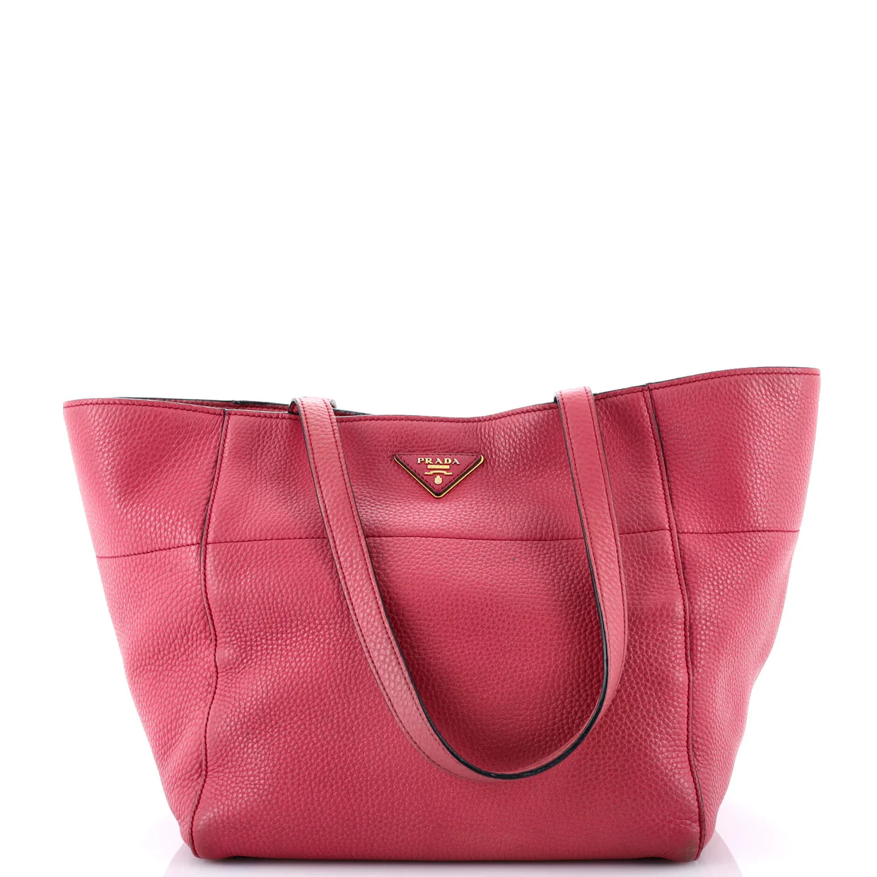 Open Tote Vitello Daino Mini - Deep Luxury