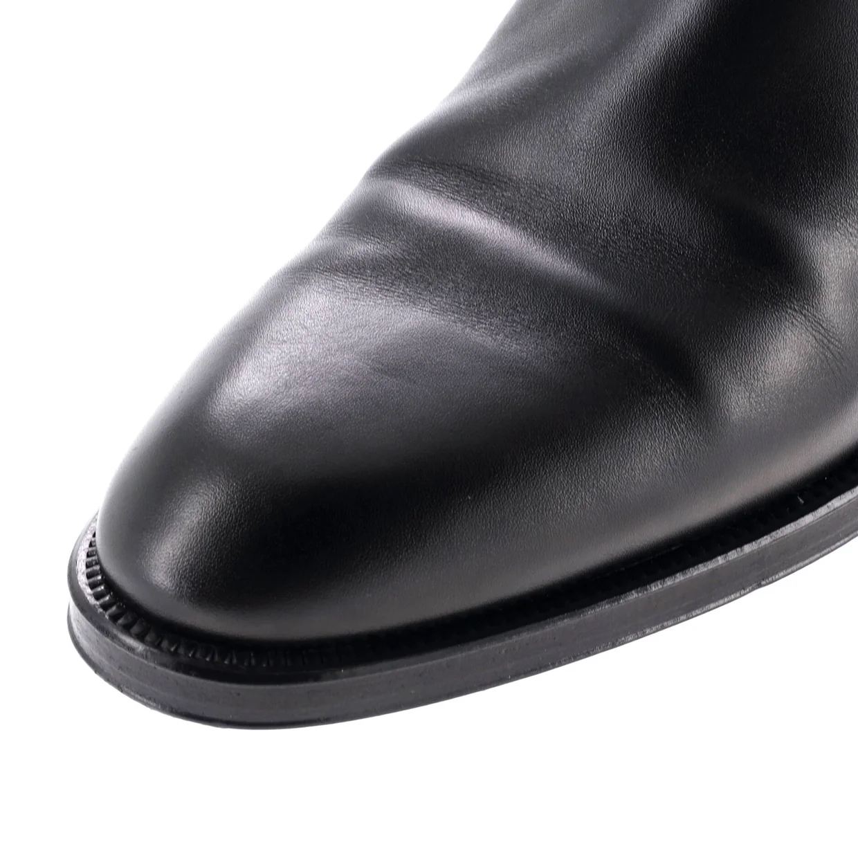 Women's CC Chain Ankle Boots Leather - Deep Luxury