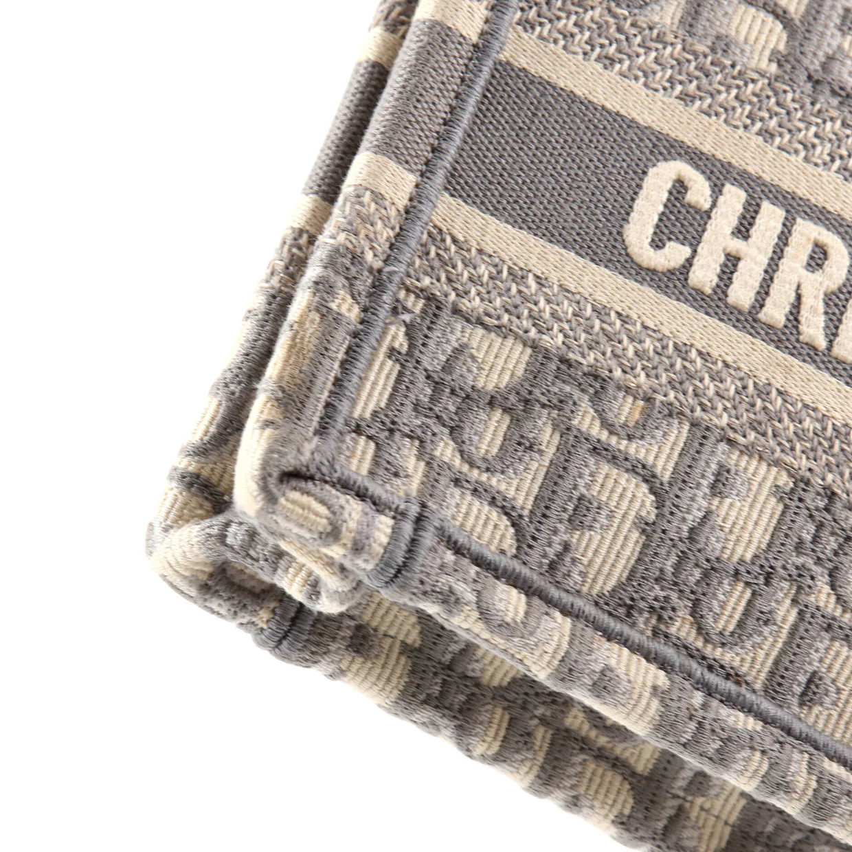 Book Tote Embroidered Canvas Mini - Deep Luxury