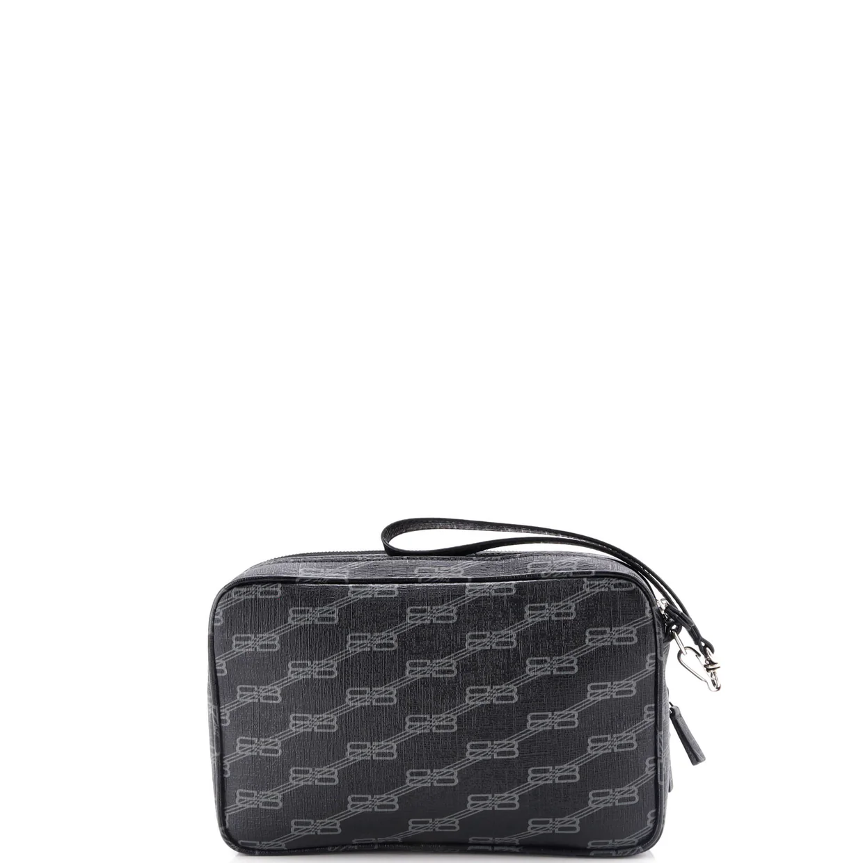 Signature Clutch Bag BB Monogram Coated Canvas - Deep Luxury