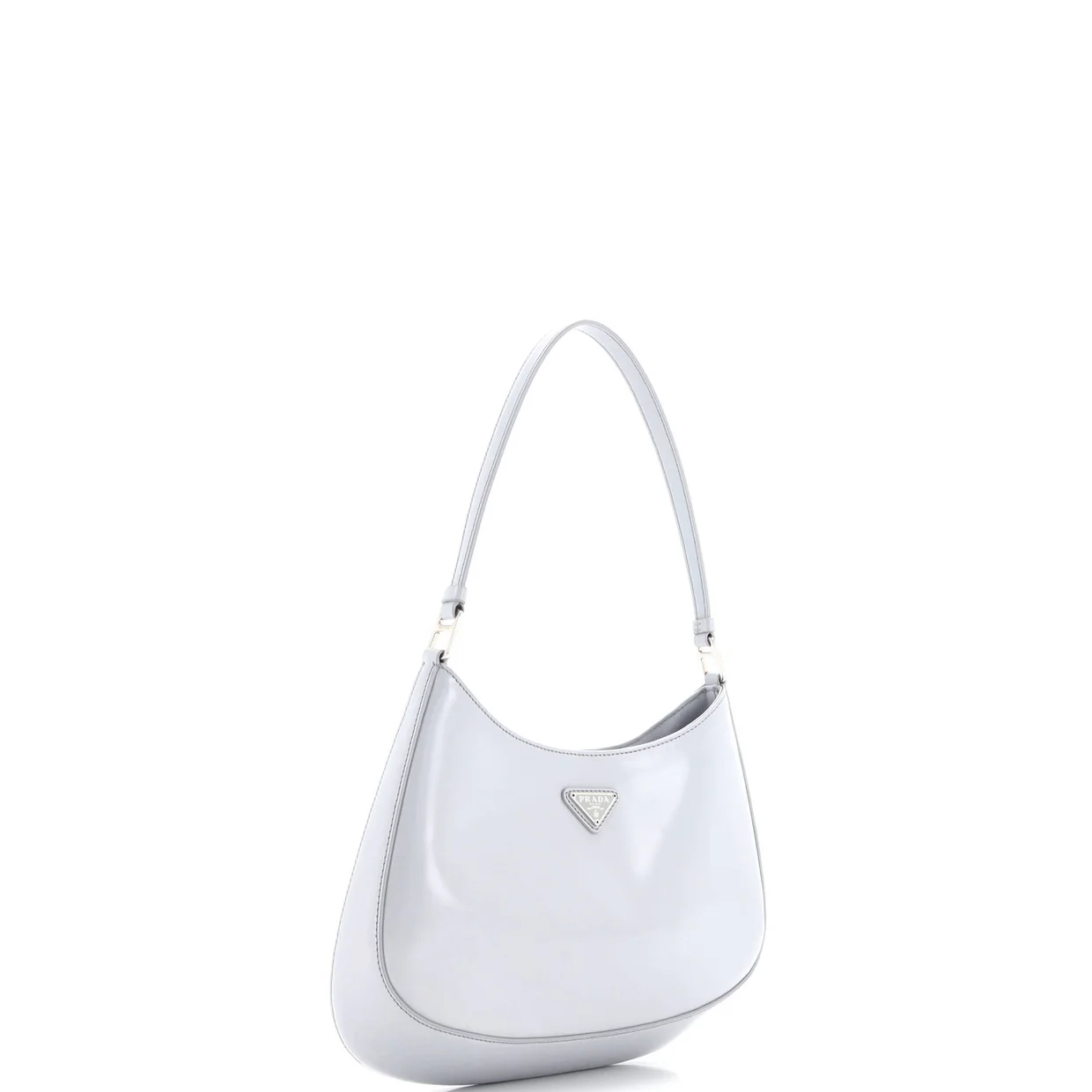 Cleo Shoulder Bag Spazzolato Leather Medium - Deep Luxury