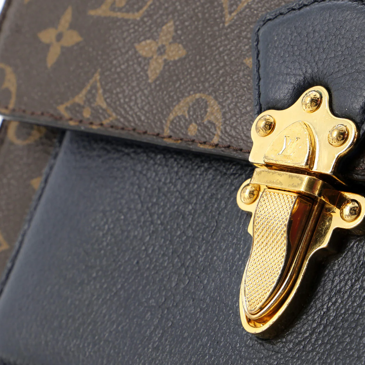 Victoire Handbag Monogram Canvas and Leather - Deep Luxury