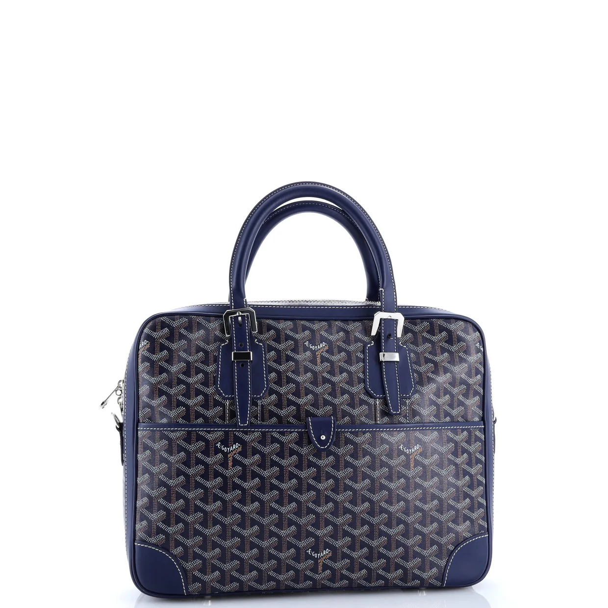 Ambassade Briefcase Coated Canvas PM - Deep Luxury