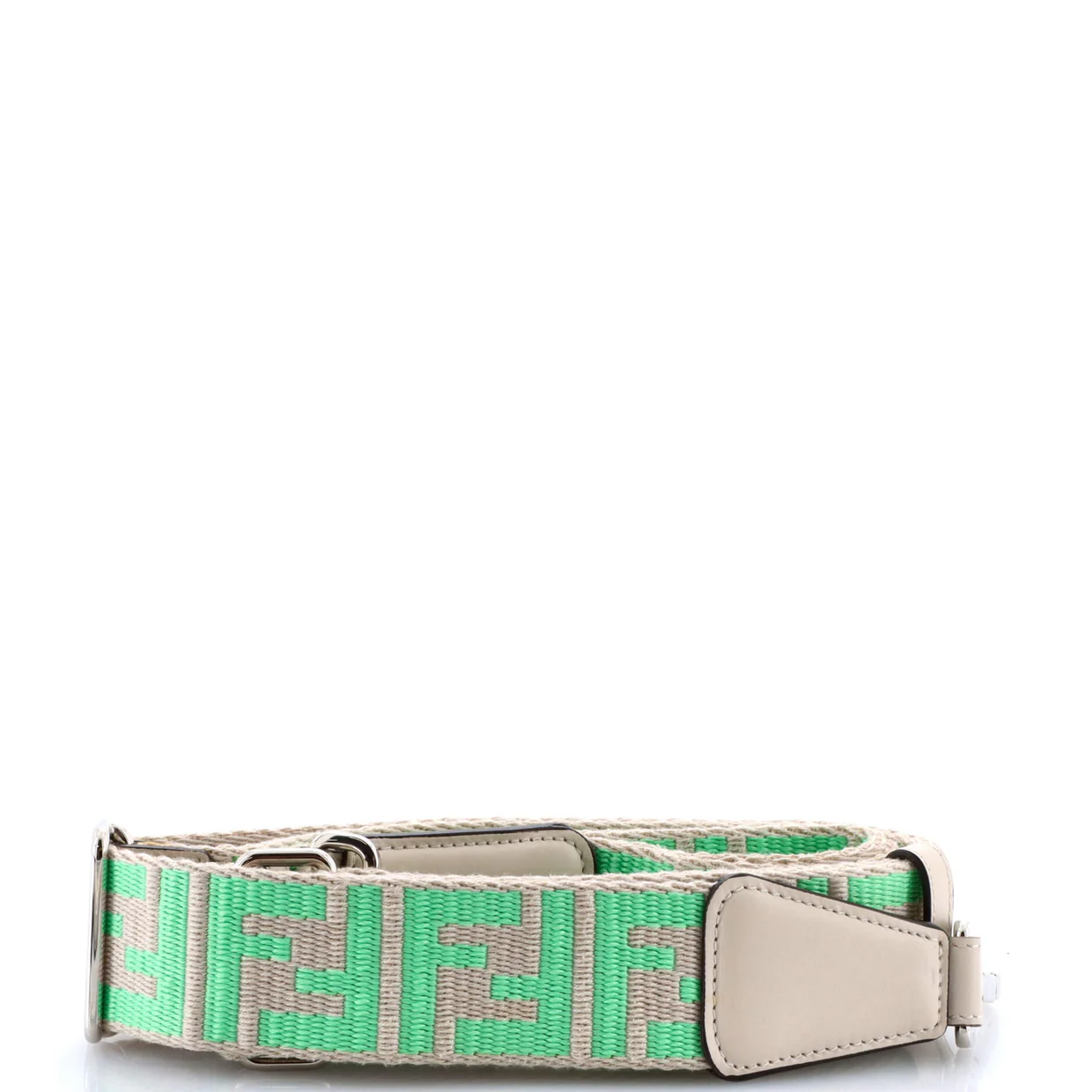 Strap You Shoulder Strap Zucca Canvas with Leather - Deep Luxury