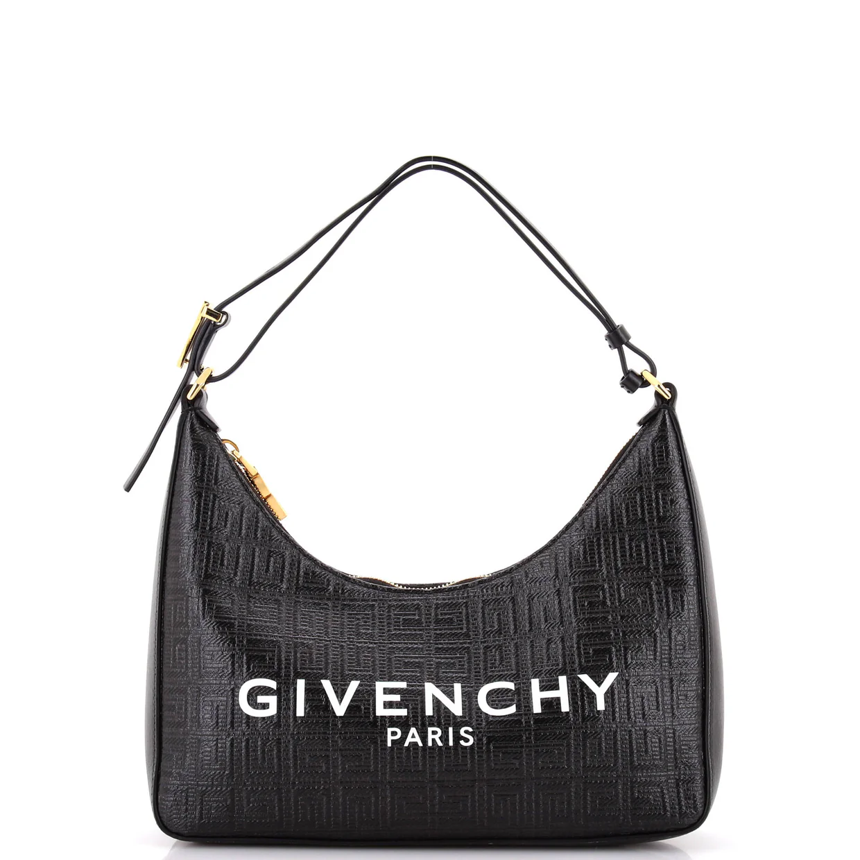 Moon Cut Out Bag 4G Coated Canvas Small - Deep Luxury