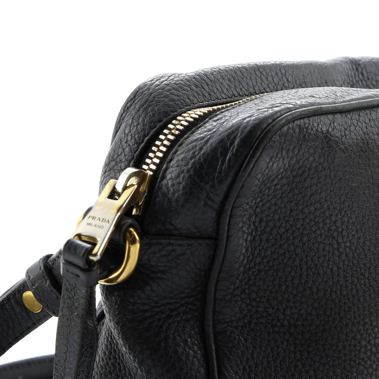Dual Strap Camera Bag Vitello Daino - Deep Luxury