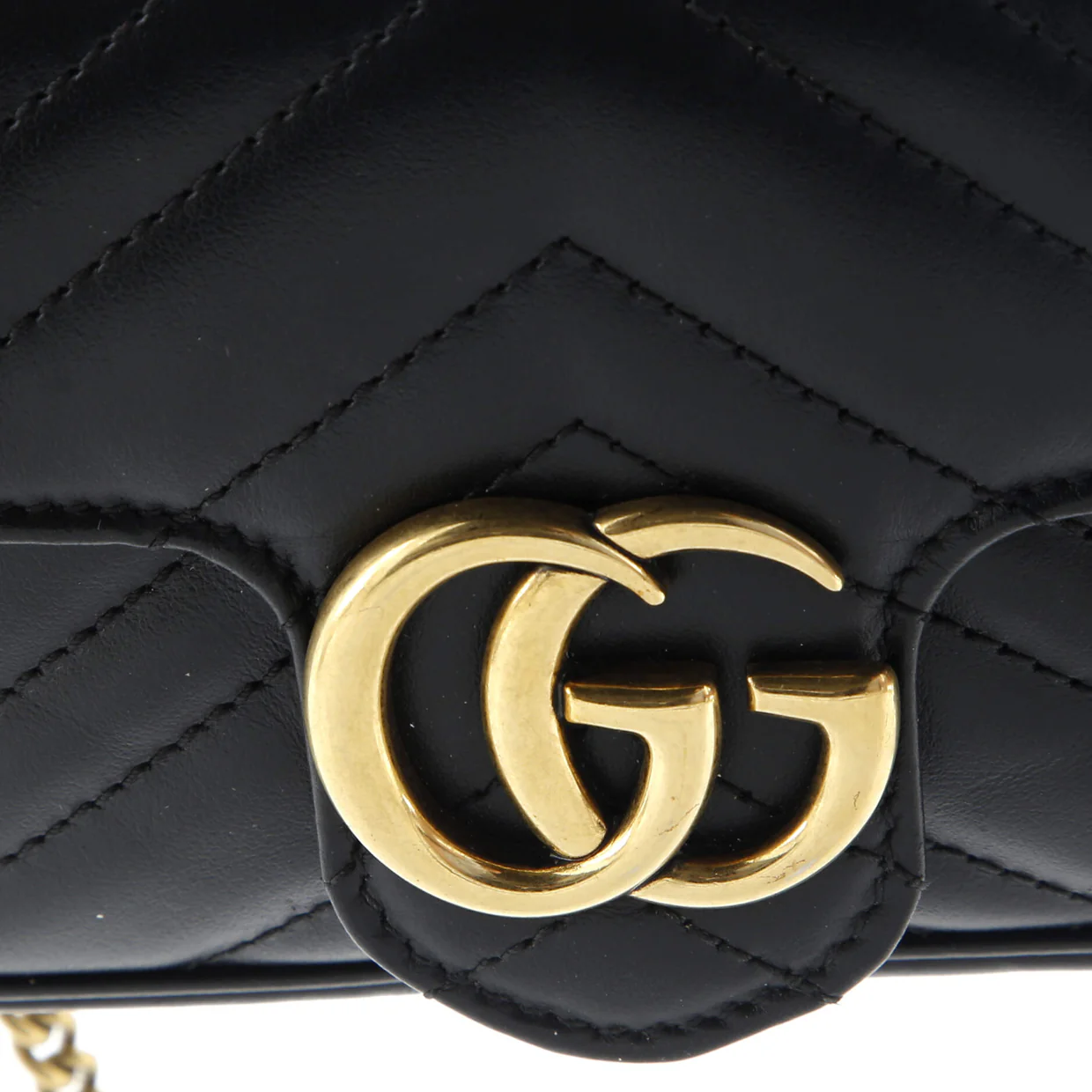 GG Marmont Flap Bag Matelasse Leather Super Mini - Deep Luxury