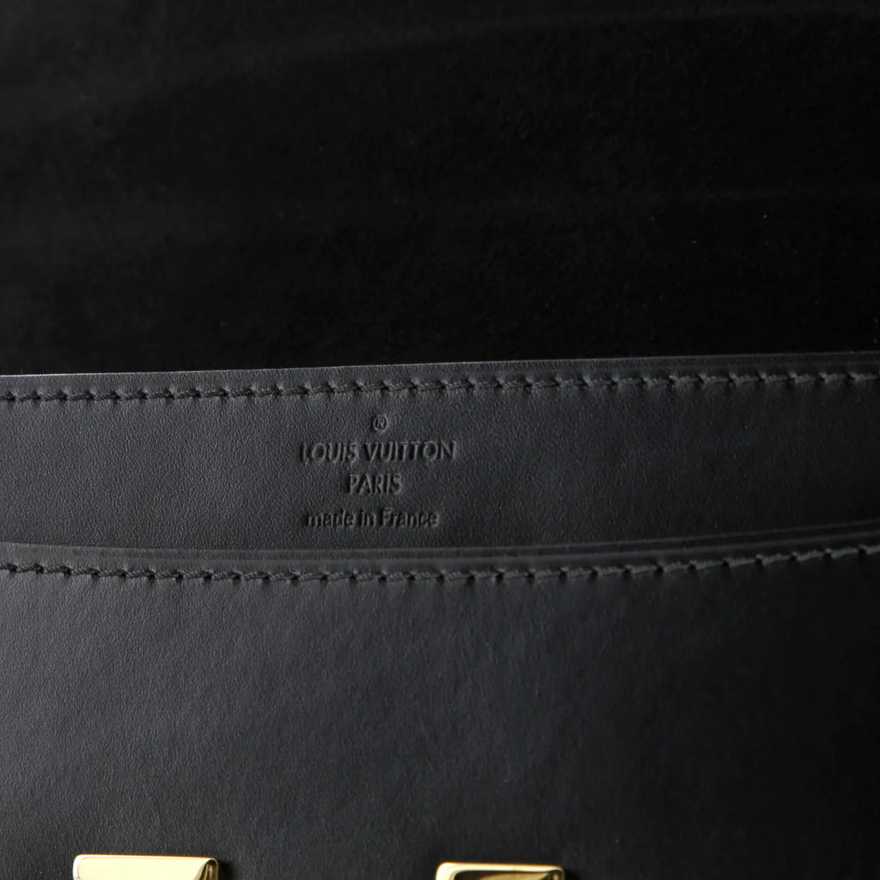 Chain Louise Clutch Leather GM - Deep Luxury