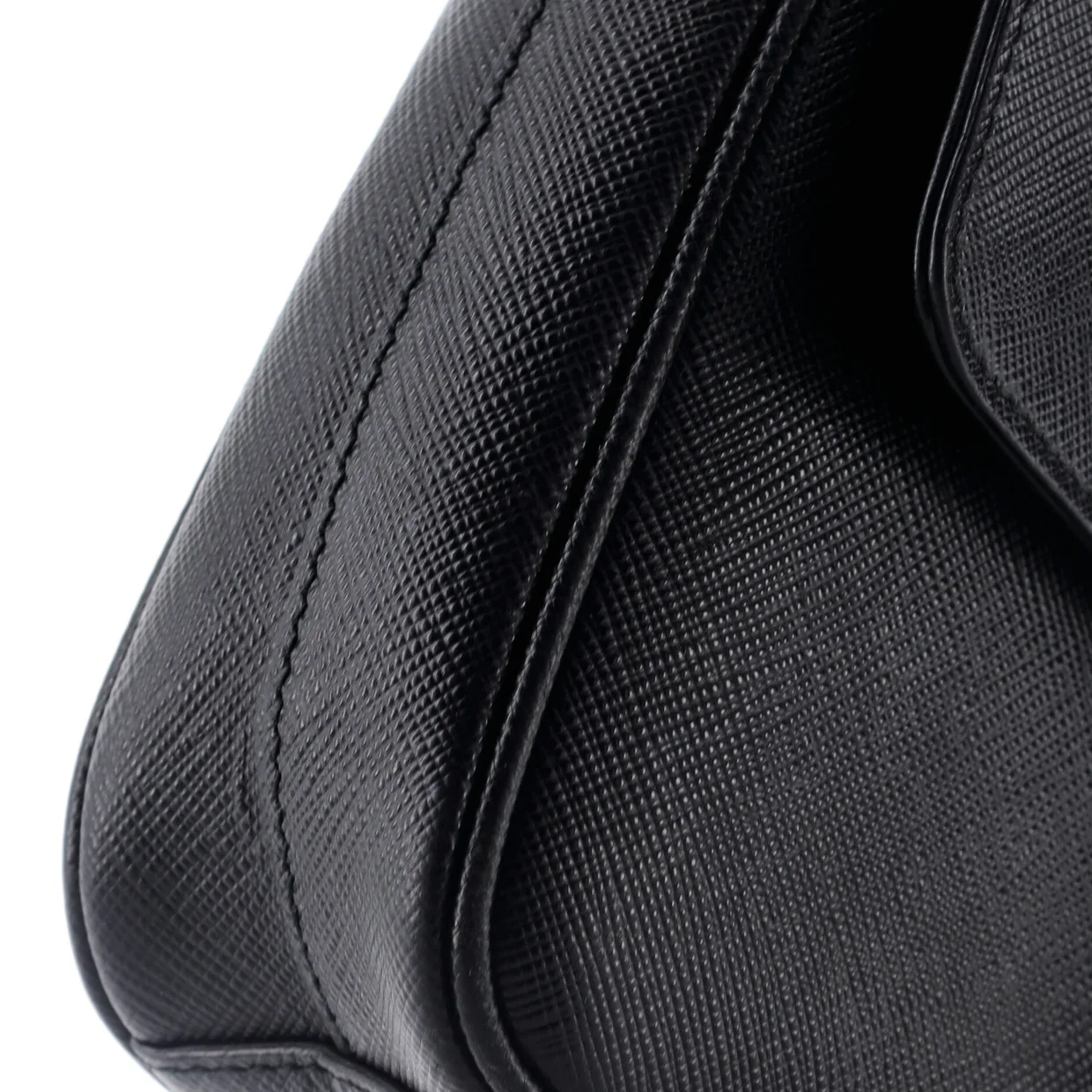 Pattina Flap Shoulder Bag Saffiano Leather Small - Deep Luxury