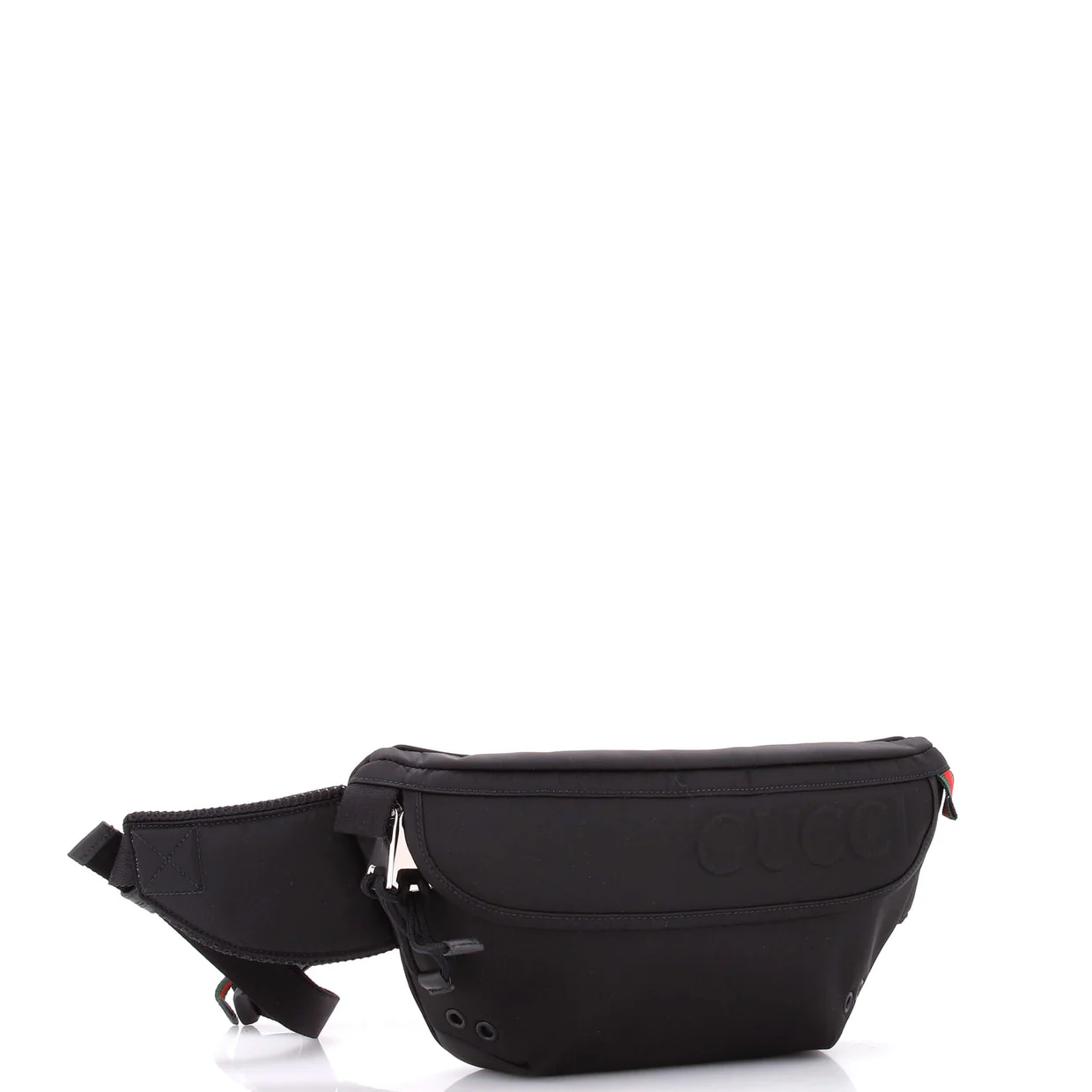 Front Flap Pocket Belt Bag Nylon Large - Deep Luxury