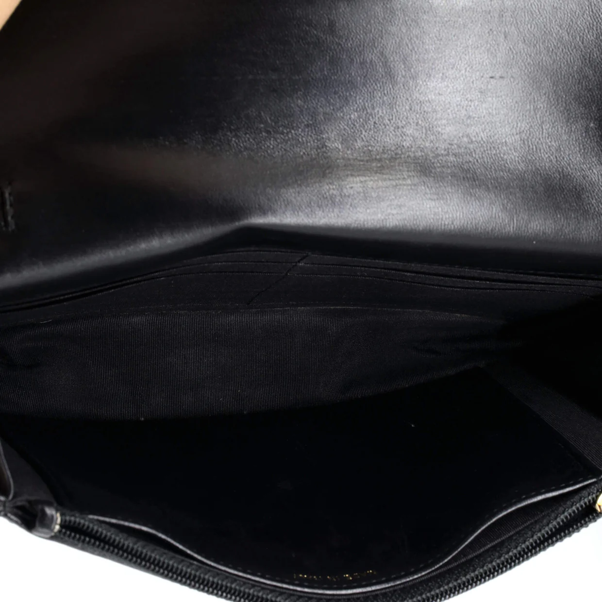 Pearl Strap Wallet on Chain Quilted Iridescent Lambskin - Deep Luxury