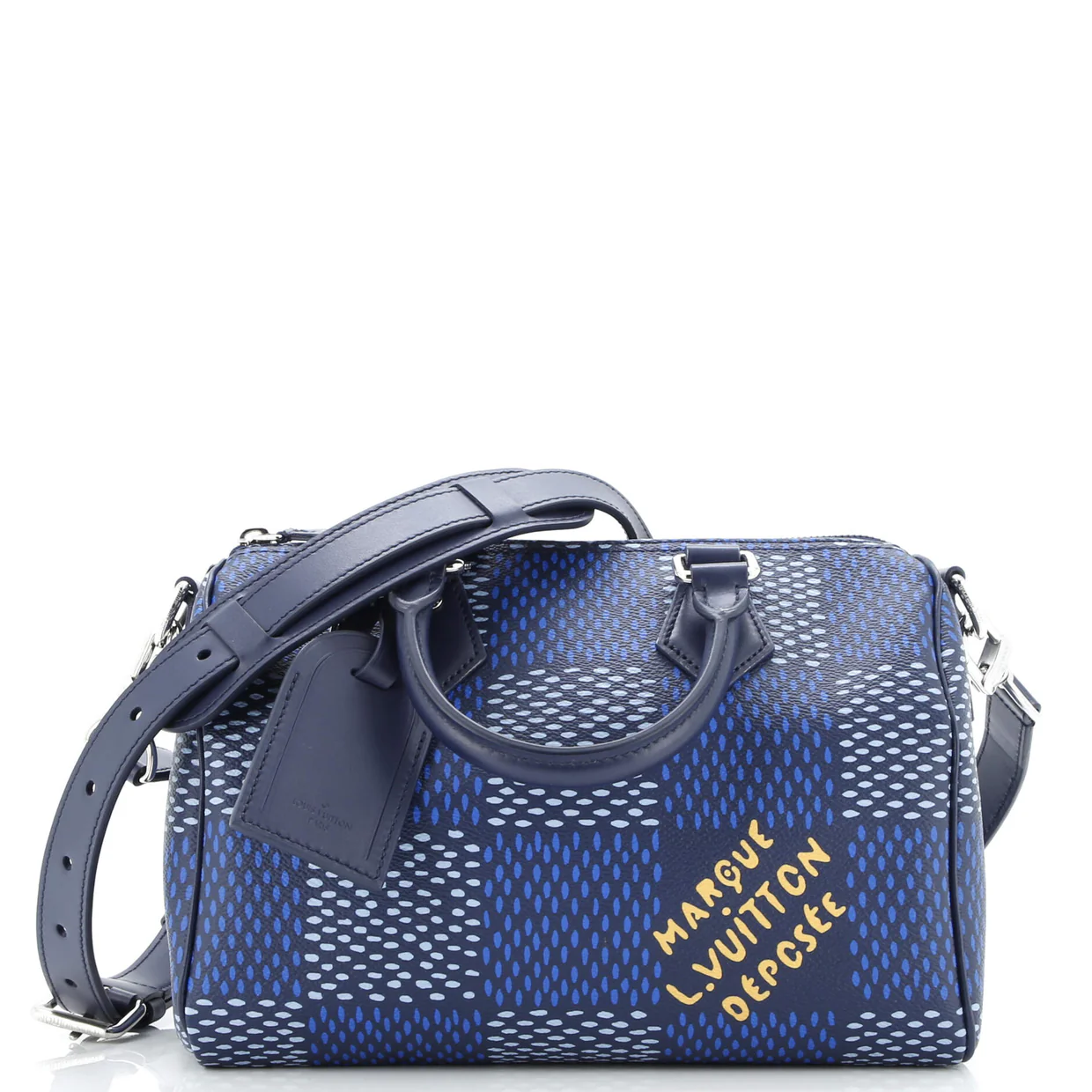 Speedy Bandouliere Bag Limited Edition Damier Heritage Canvas 25 - Deep Luxury