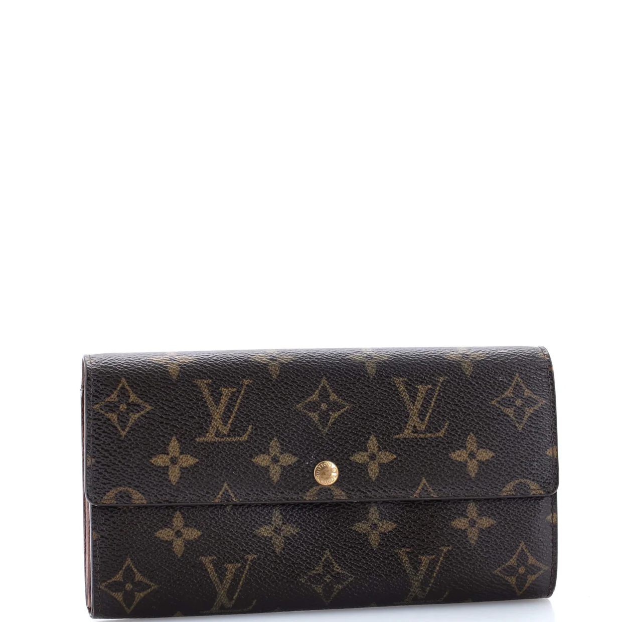 Vintage Sarah Wallet Monogram Canvas - Deep Luxury